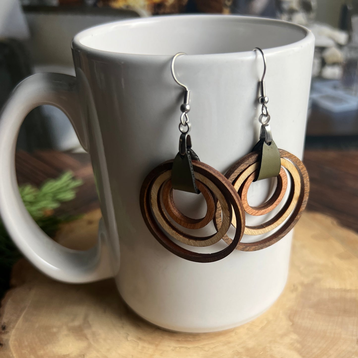 Nested Circle Earrings