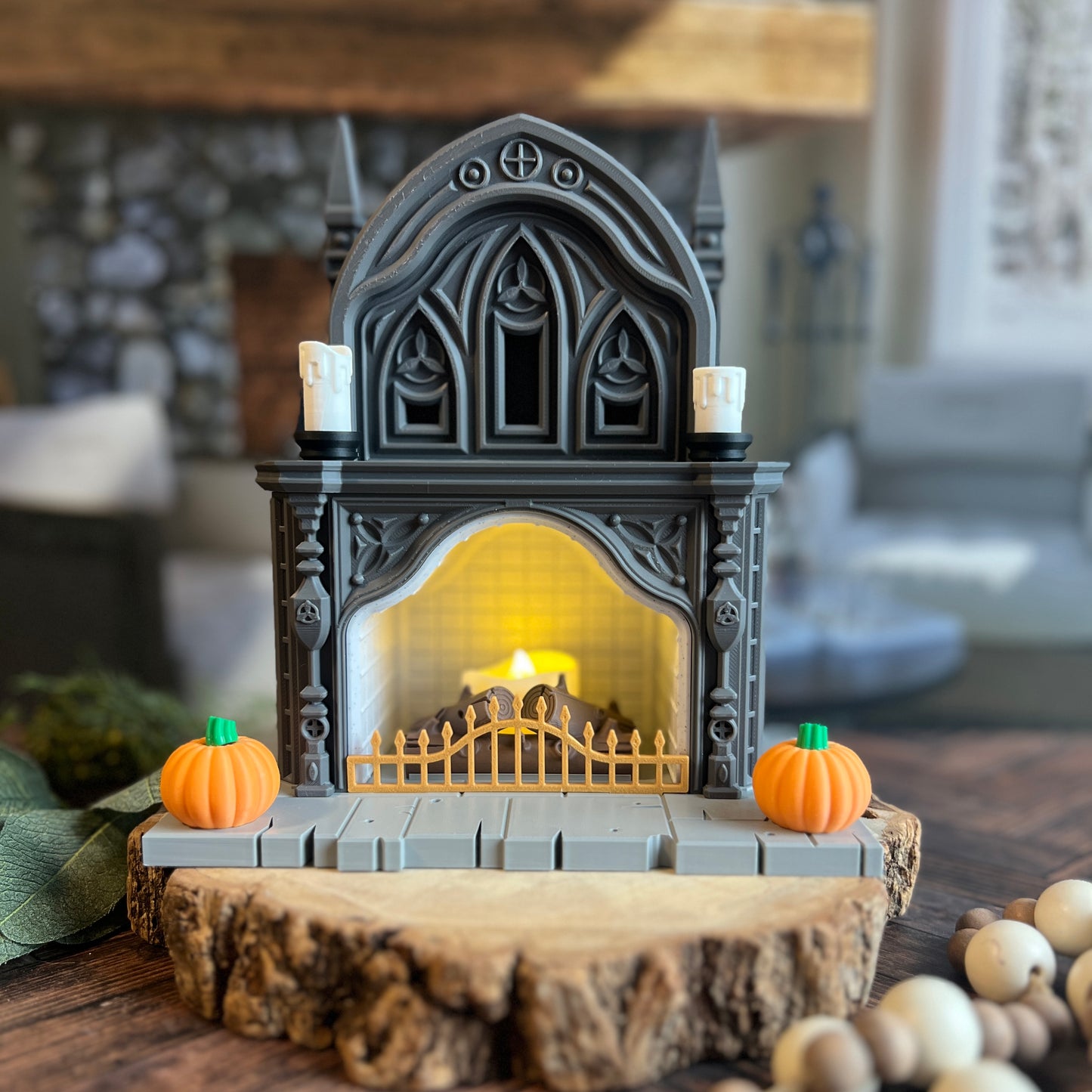 Gothic Fireplace