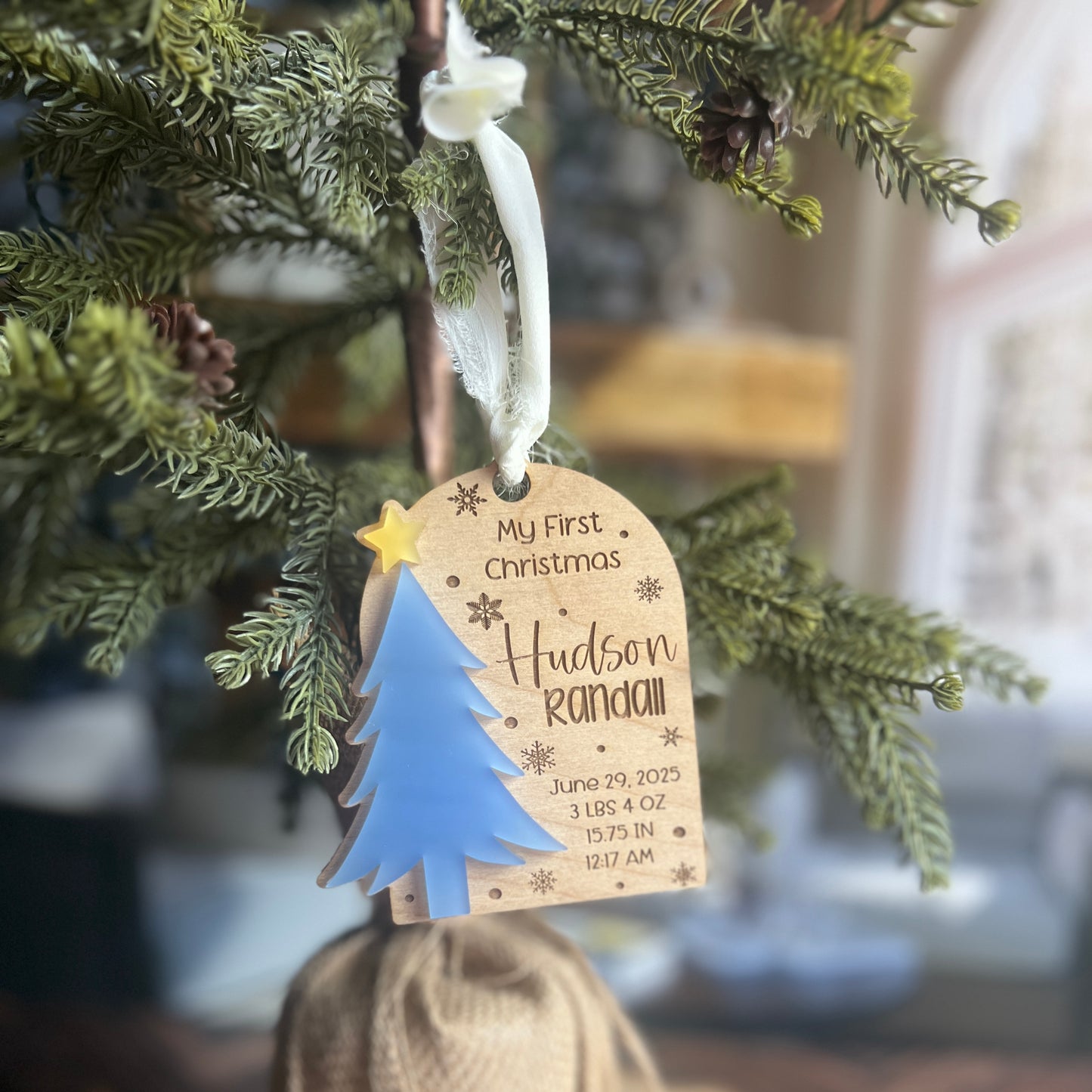 Birth Announcement Ornament