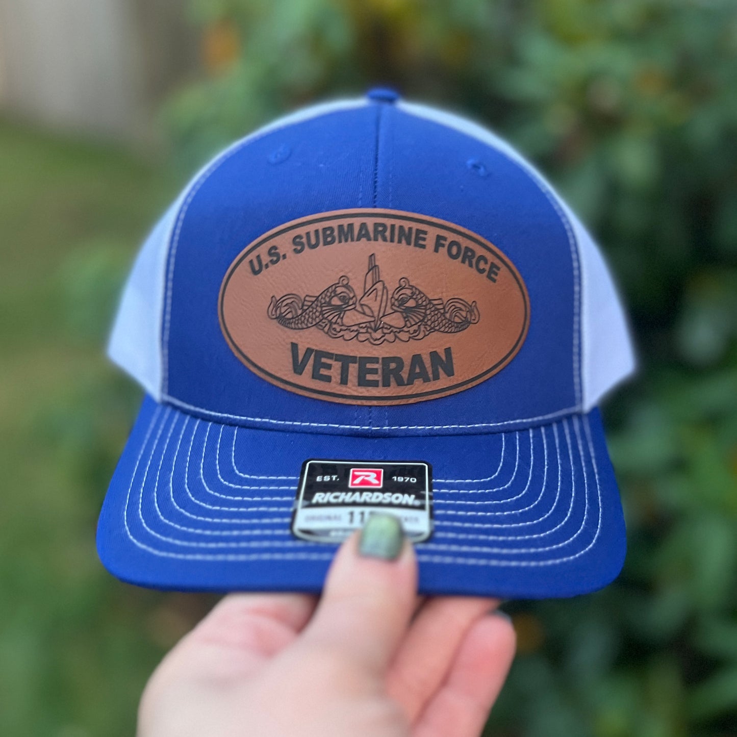 U.S. Submarine Force Veteran Royal Blue /White Richardson 112