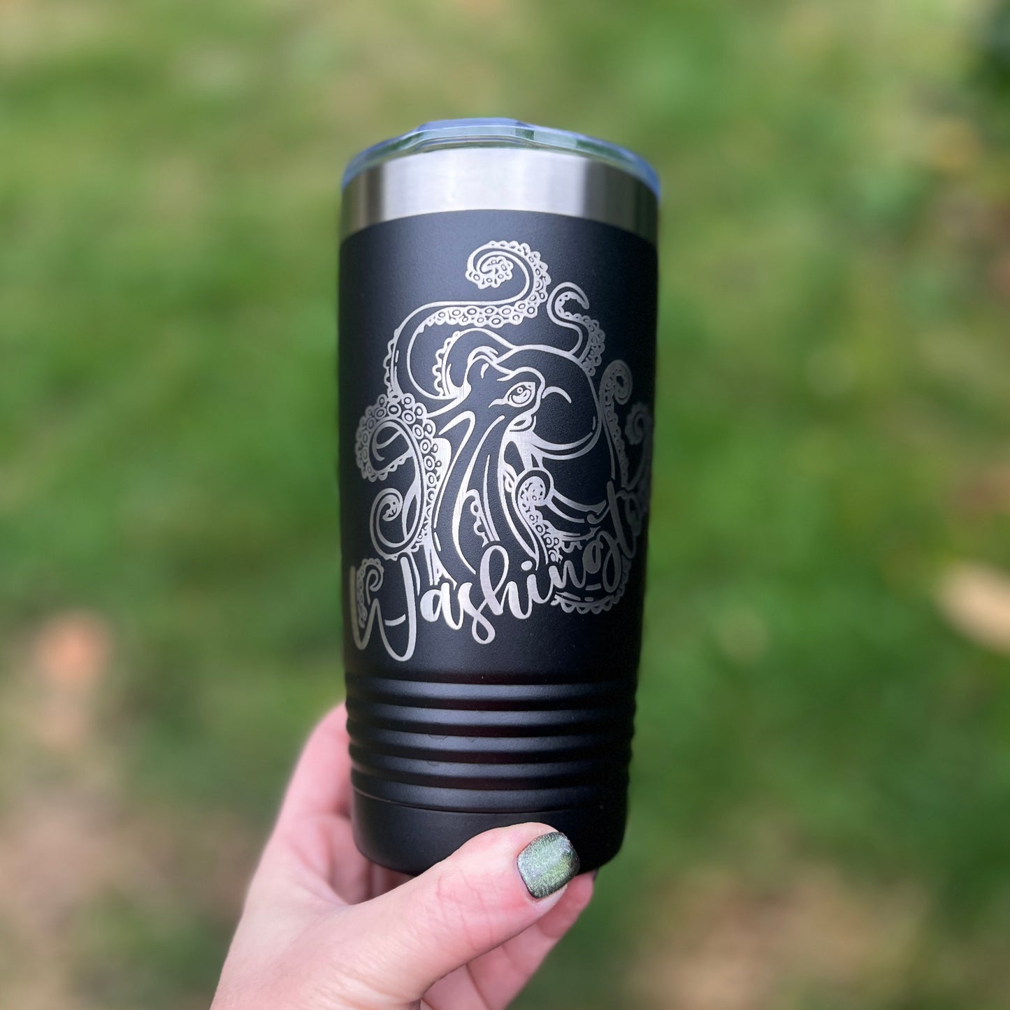Kraken Washington Travel Coffee Tumbler