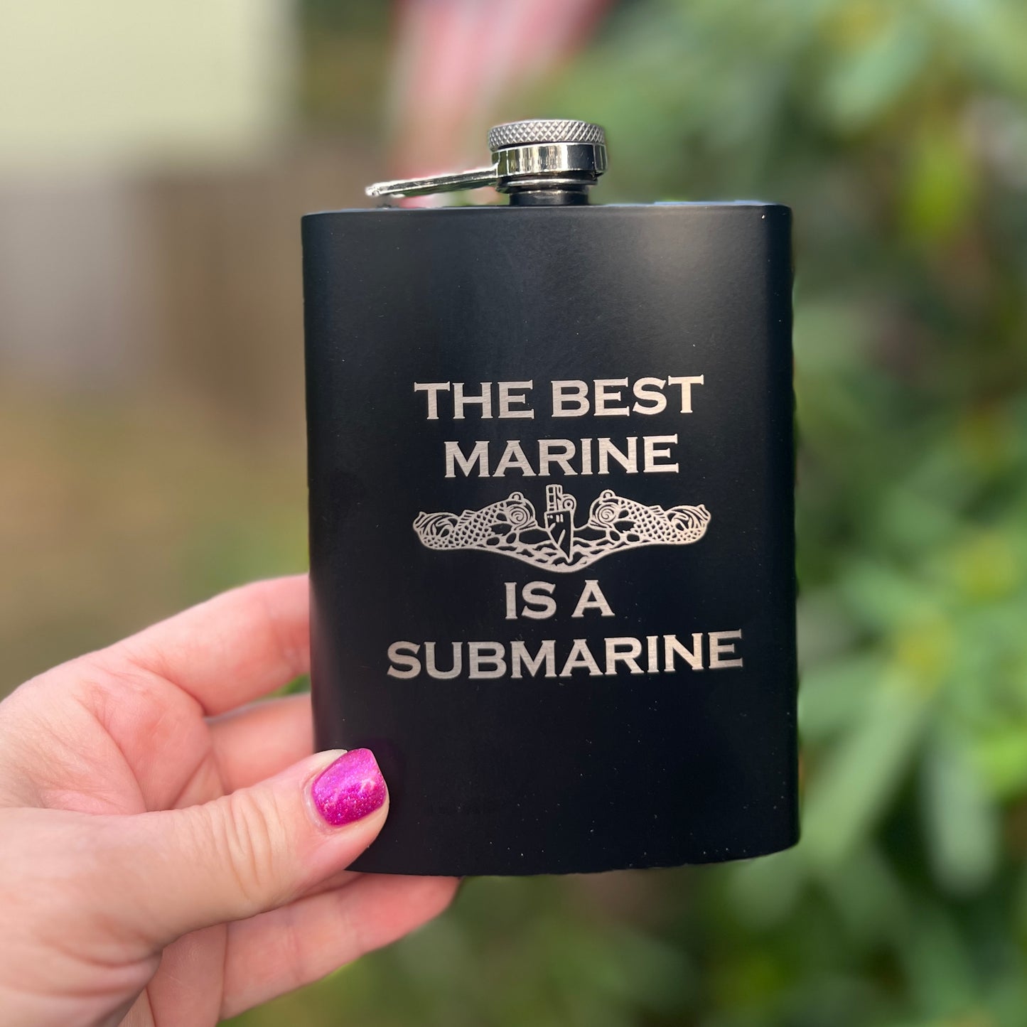 The Best Marine Is a A Submarine Flask