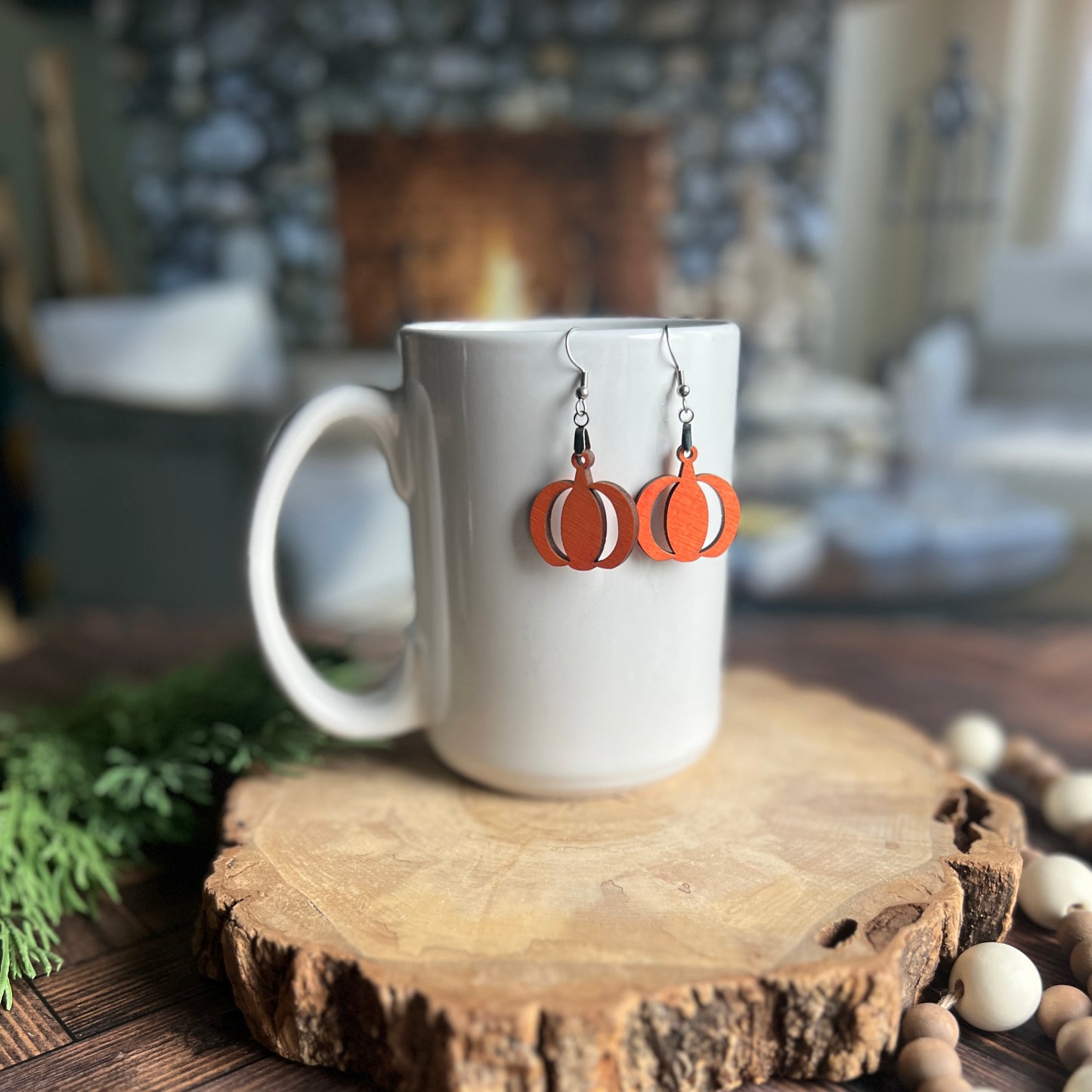 Pumpkin Earrings