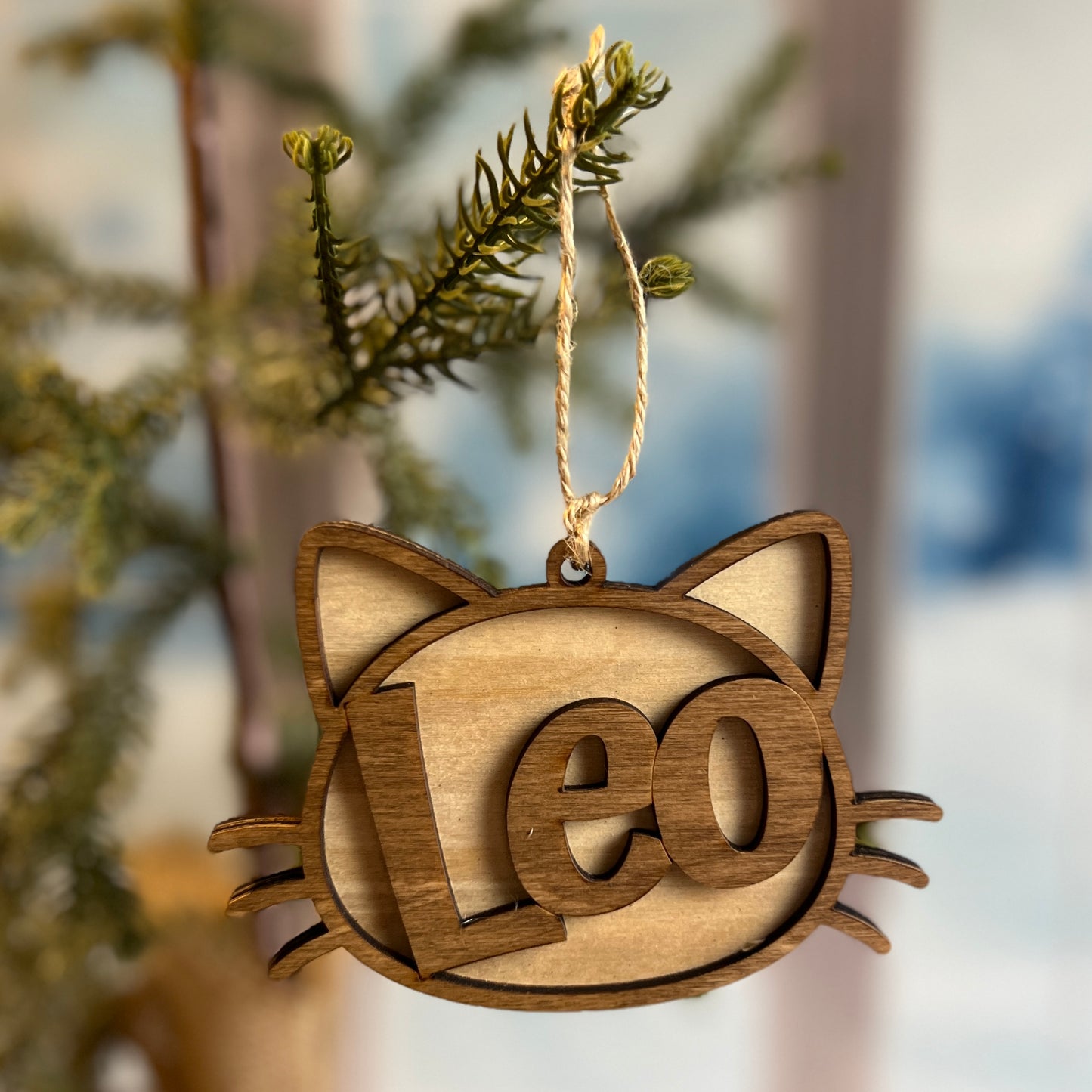 Kitty Personalized Ornament