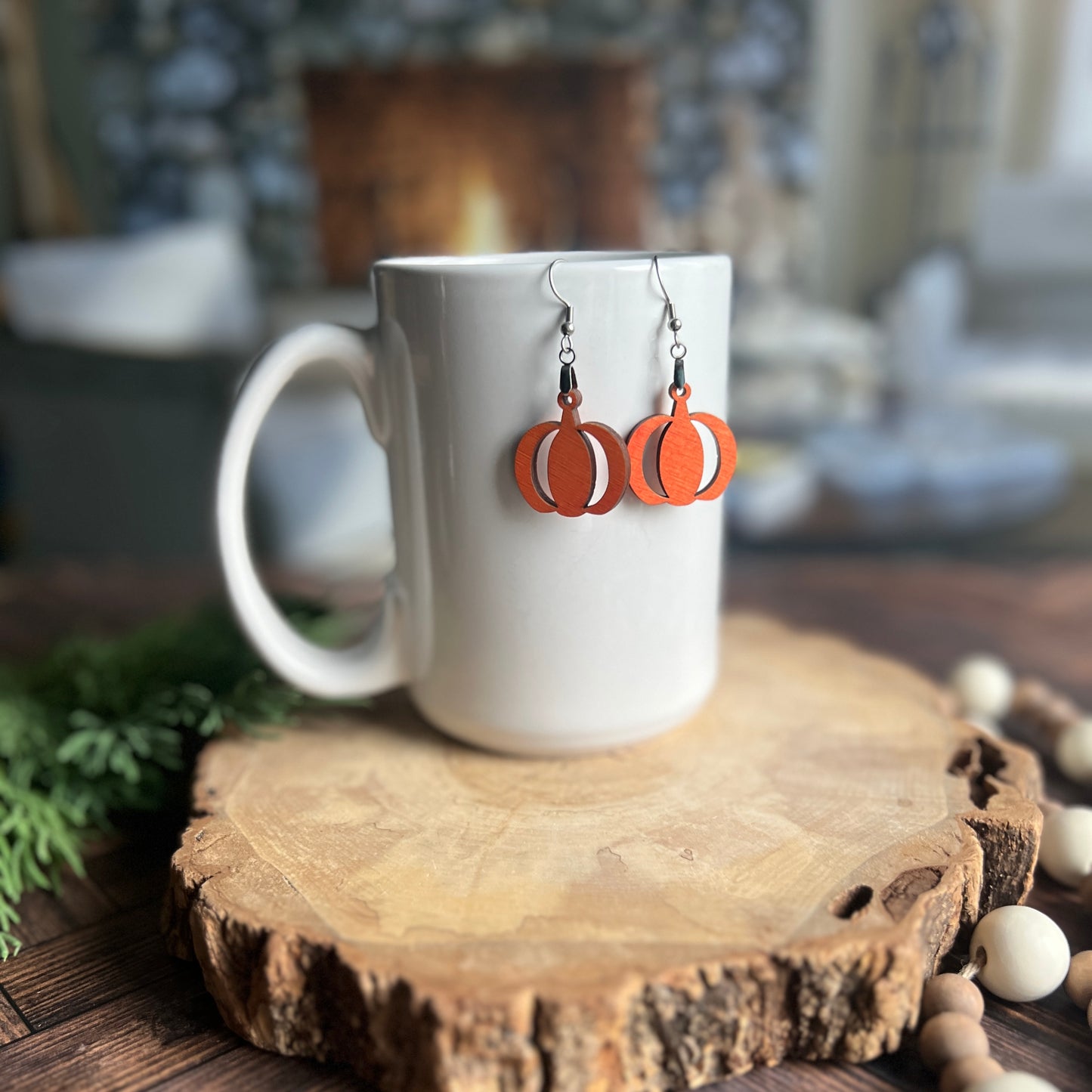 Pumpkin Earrings