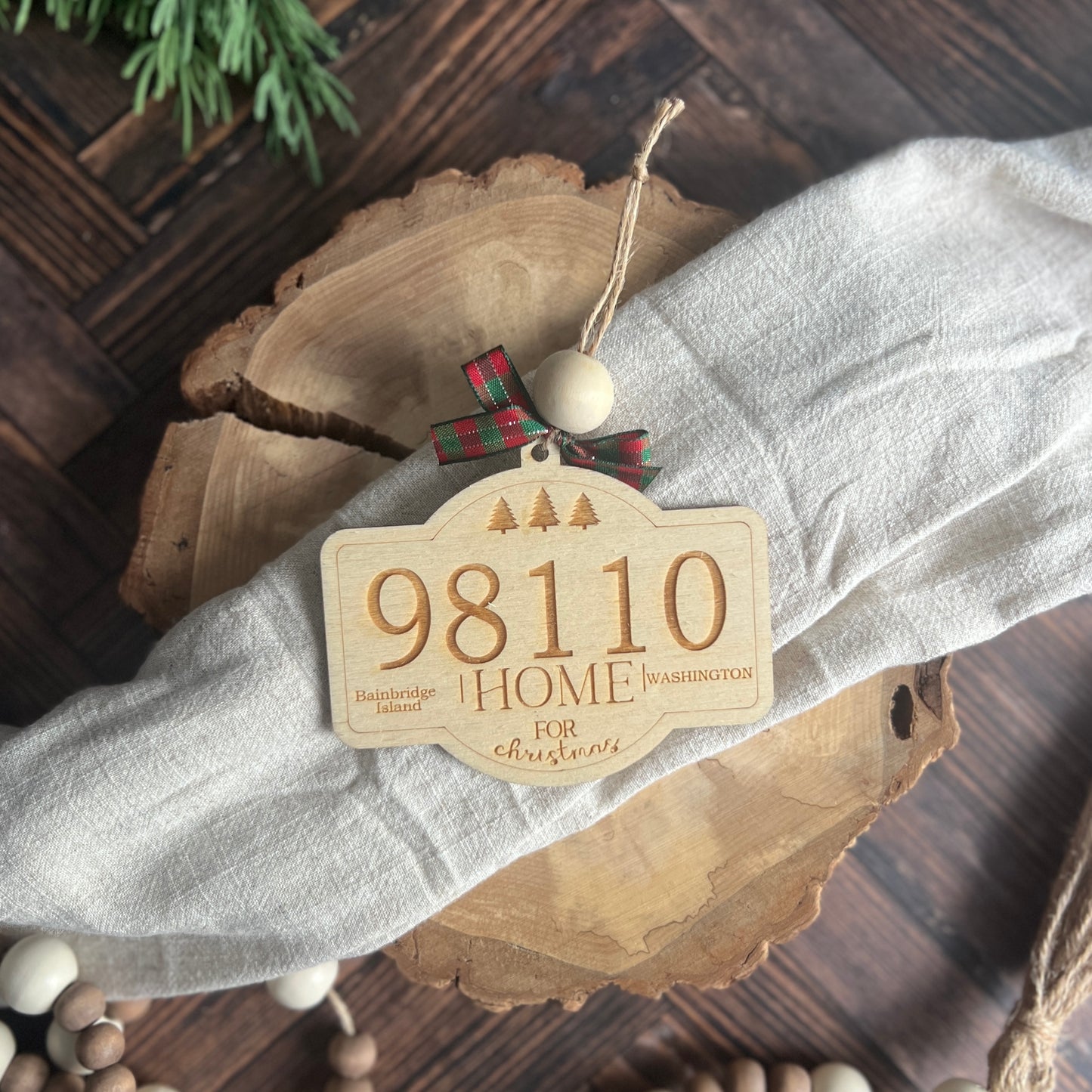 Home for Christmas Ornament