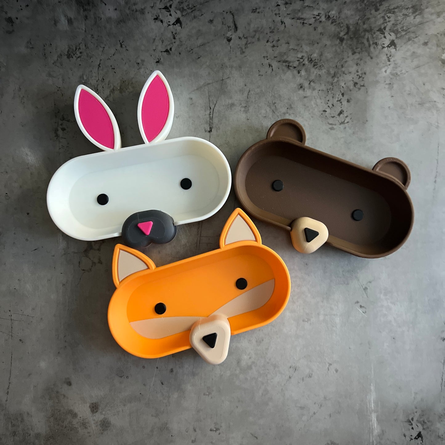Animal Eye Glass Holder 3D Printed