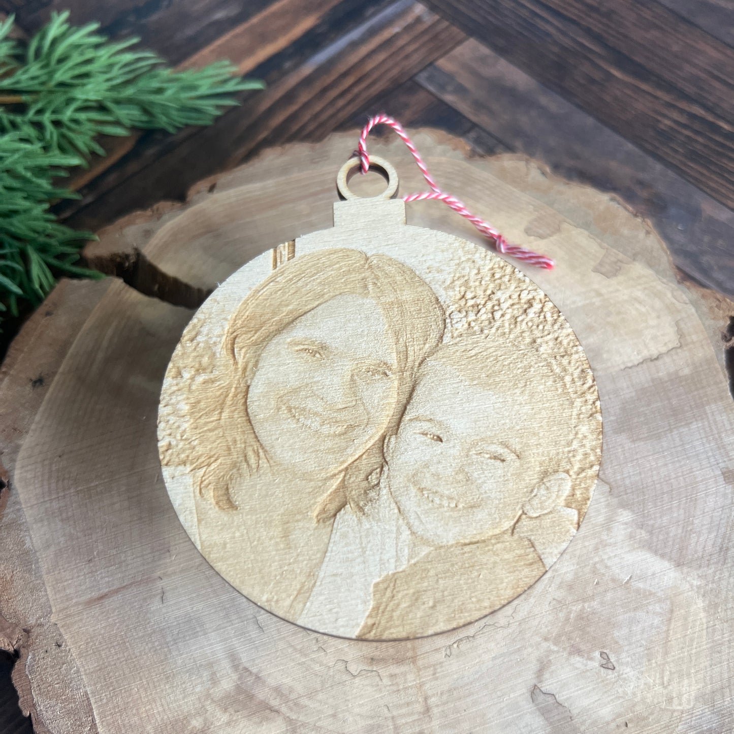 Photo Engraved Ornament
