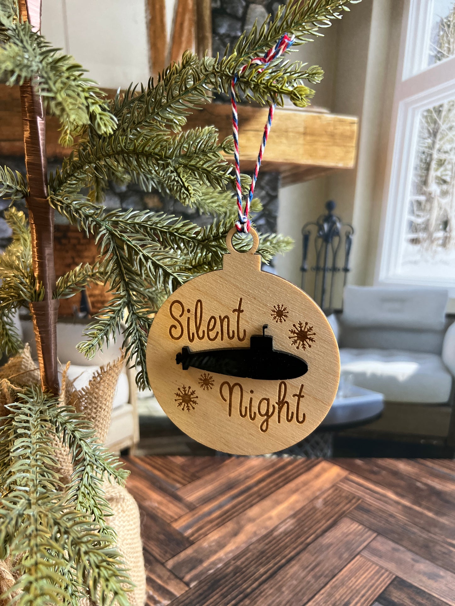 Silent Night Submarine Ornament
