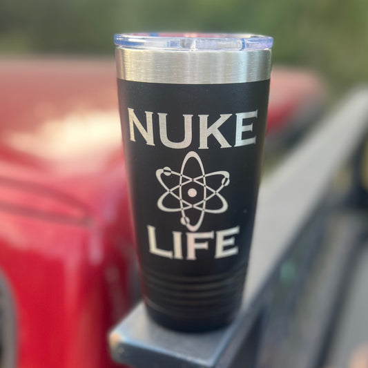 Nuke Life Travel Coffee Tumbler