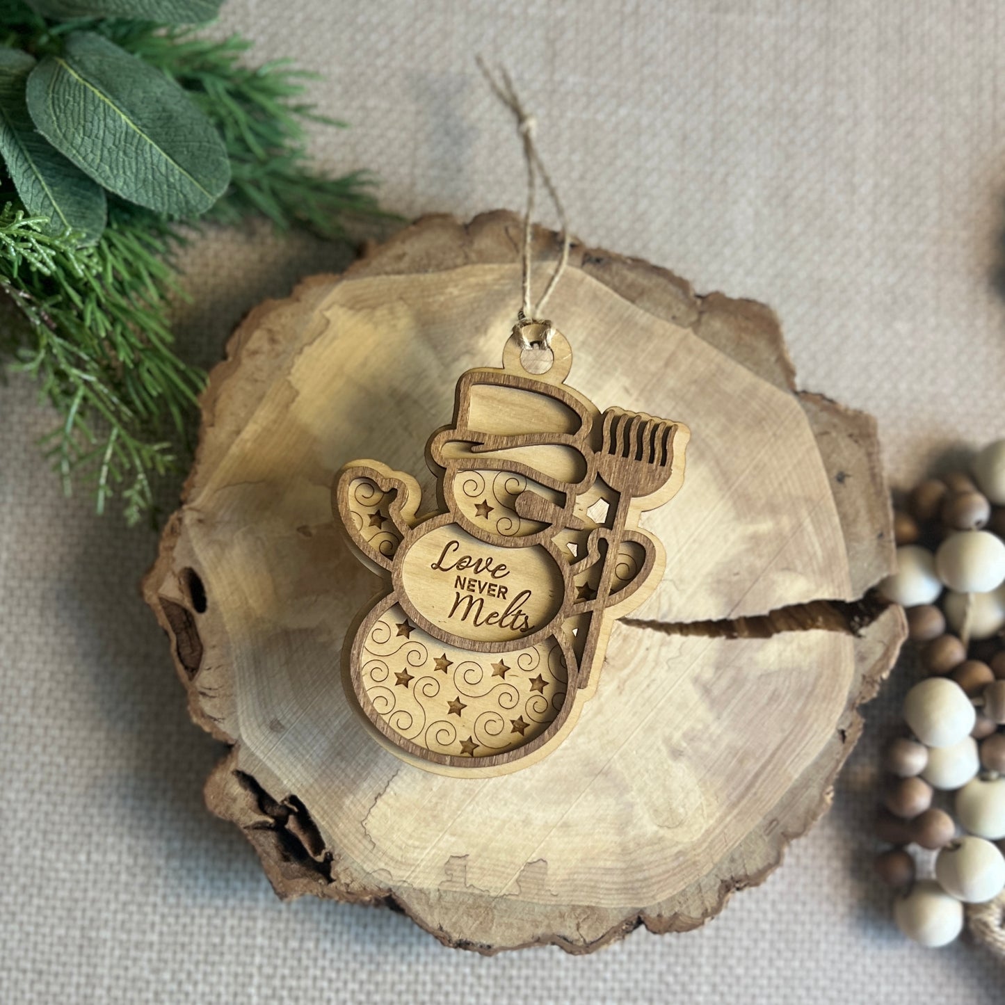 Snowman Christmas Ornament