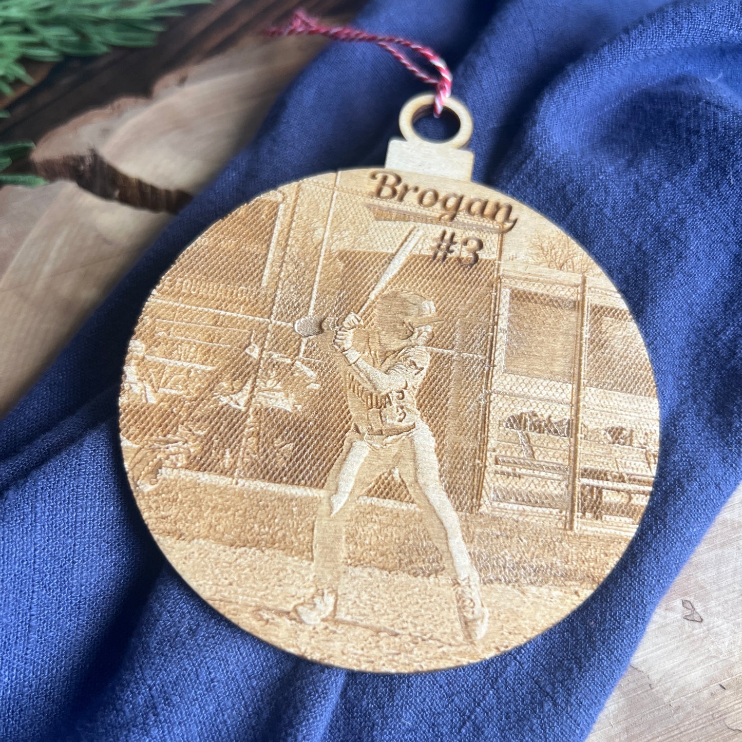Photo Engraved Ornament