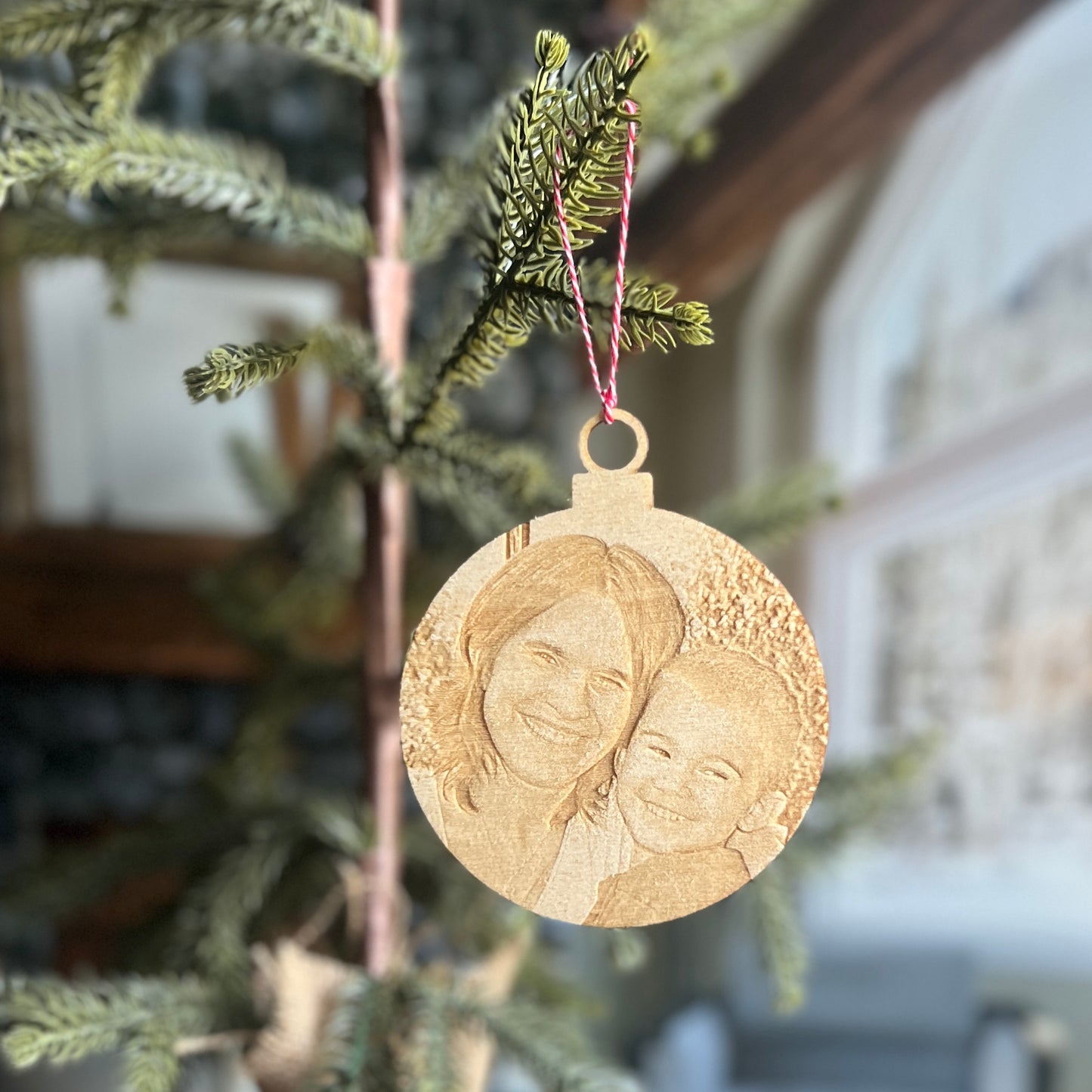 Photo Engraved Ornament