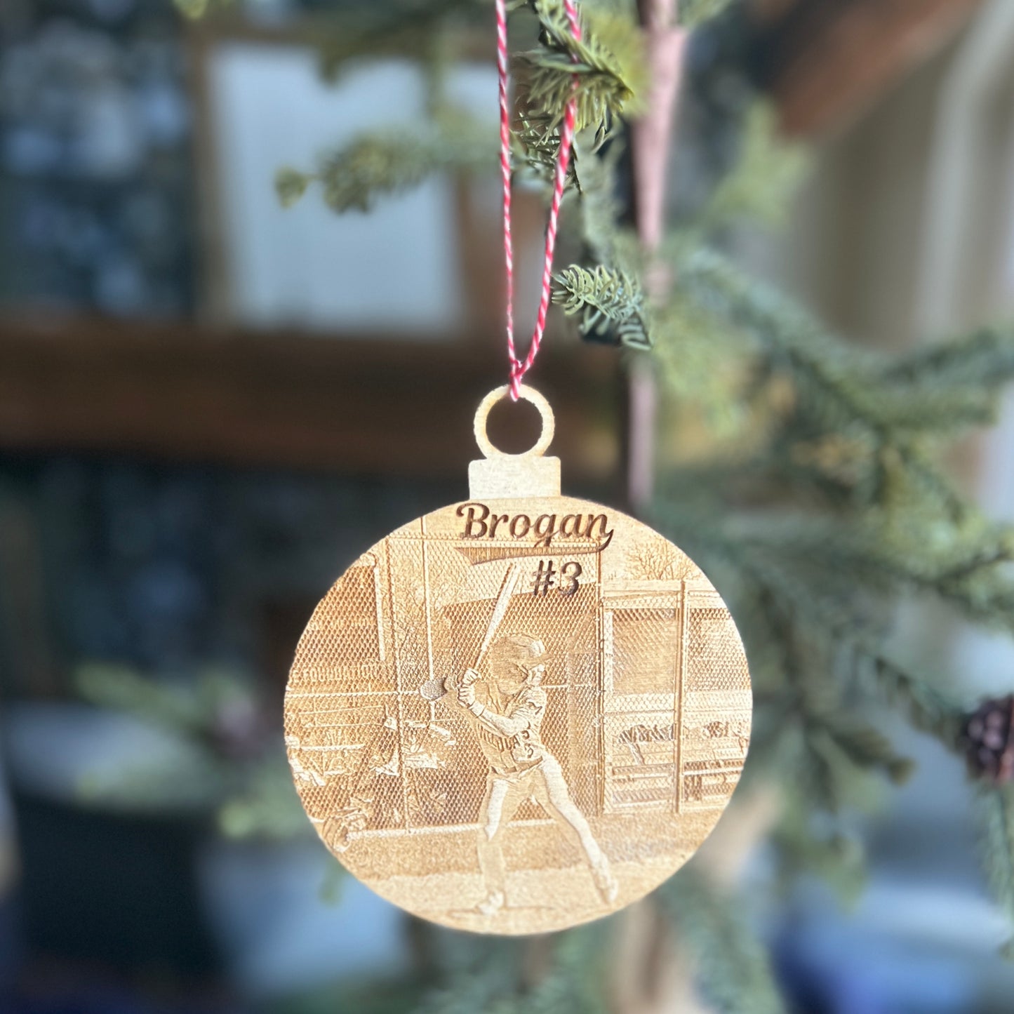 Photo Engraved Ornament