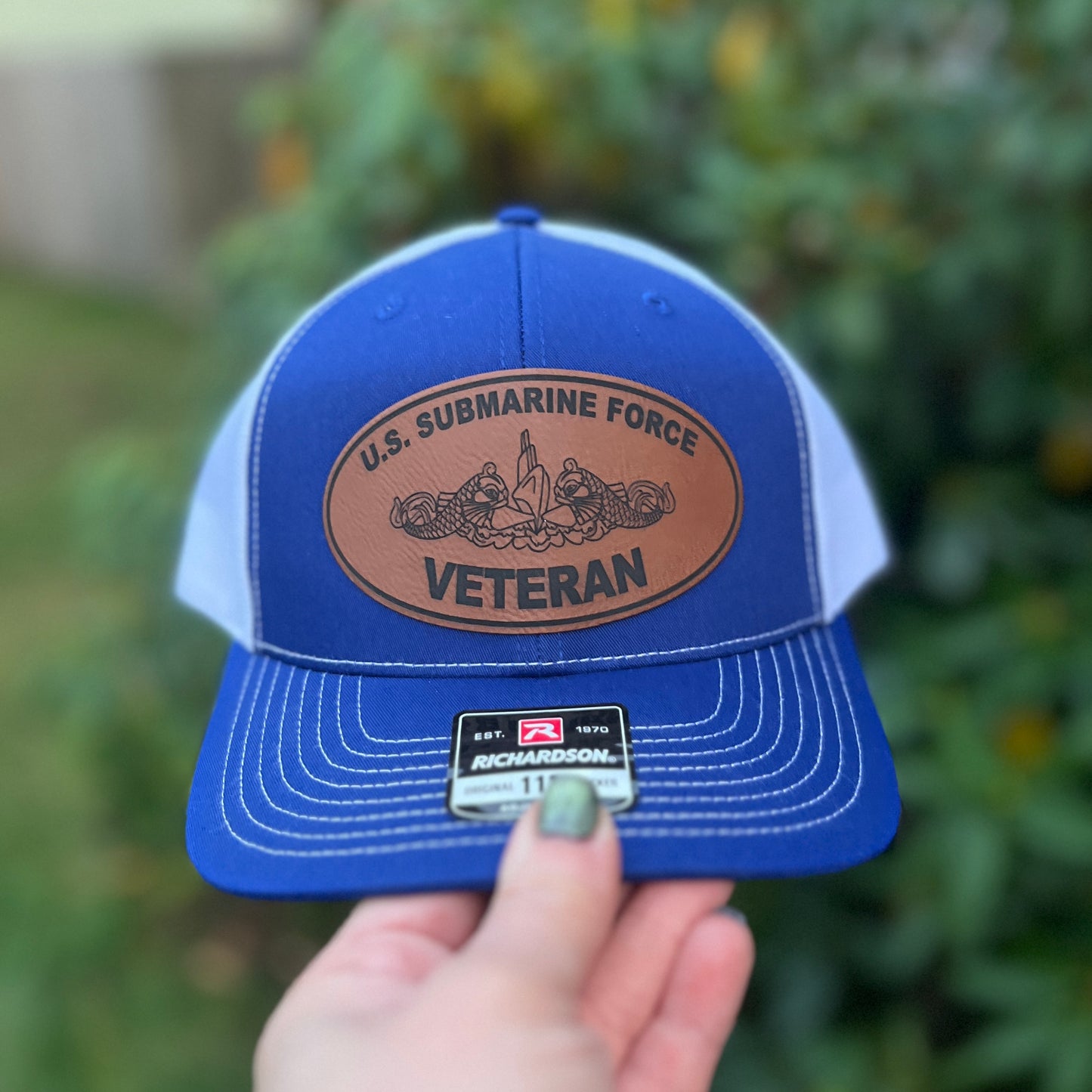 U.S. Submarine Force Veteran Royal Blue /White Richardson 112