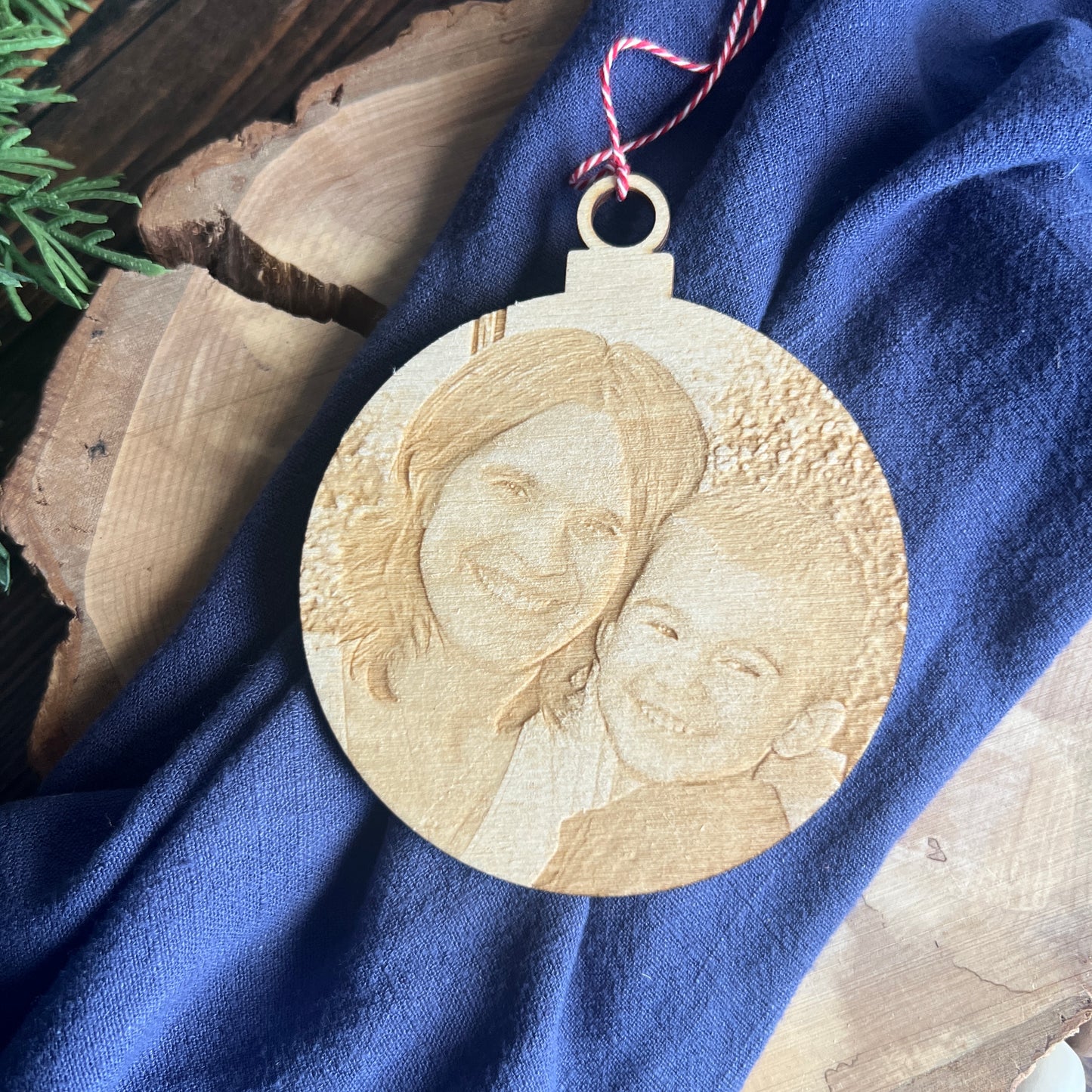 Photo Engraved Ornament