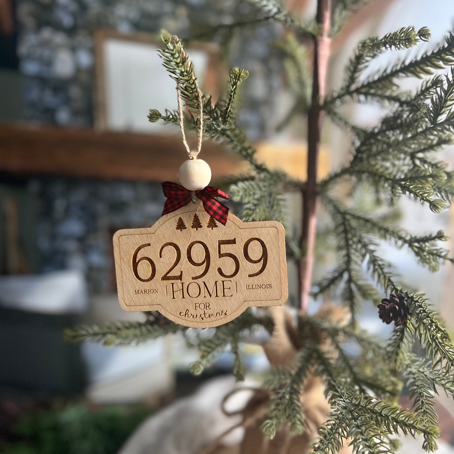 Home for Christmas Ornament