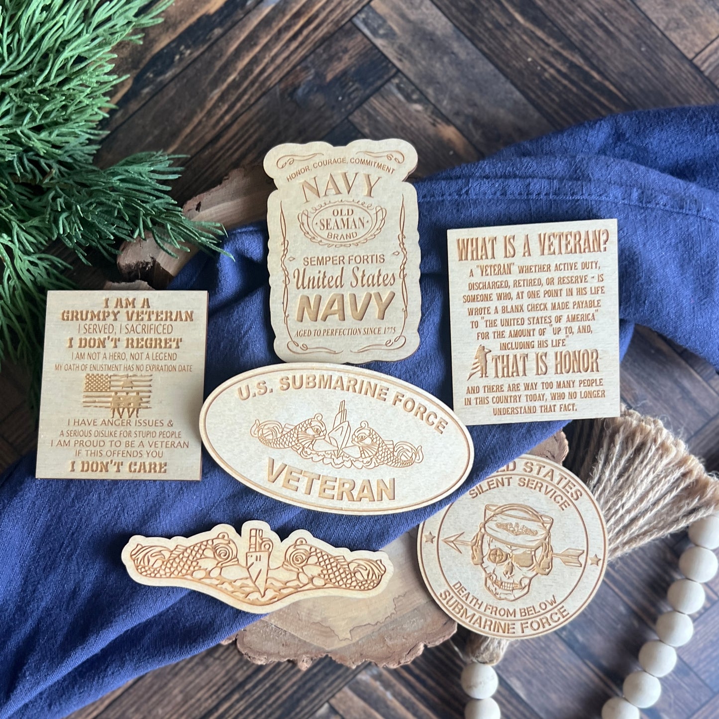 I Am A Grumpy Veteran Magnet