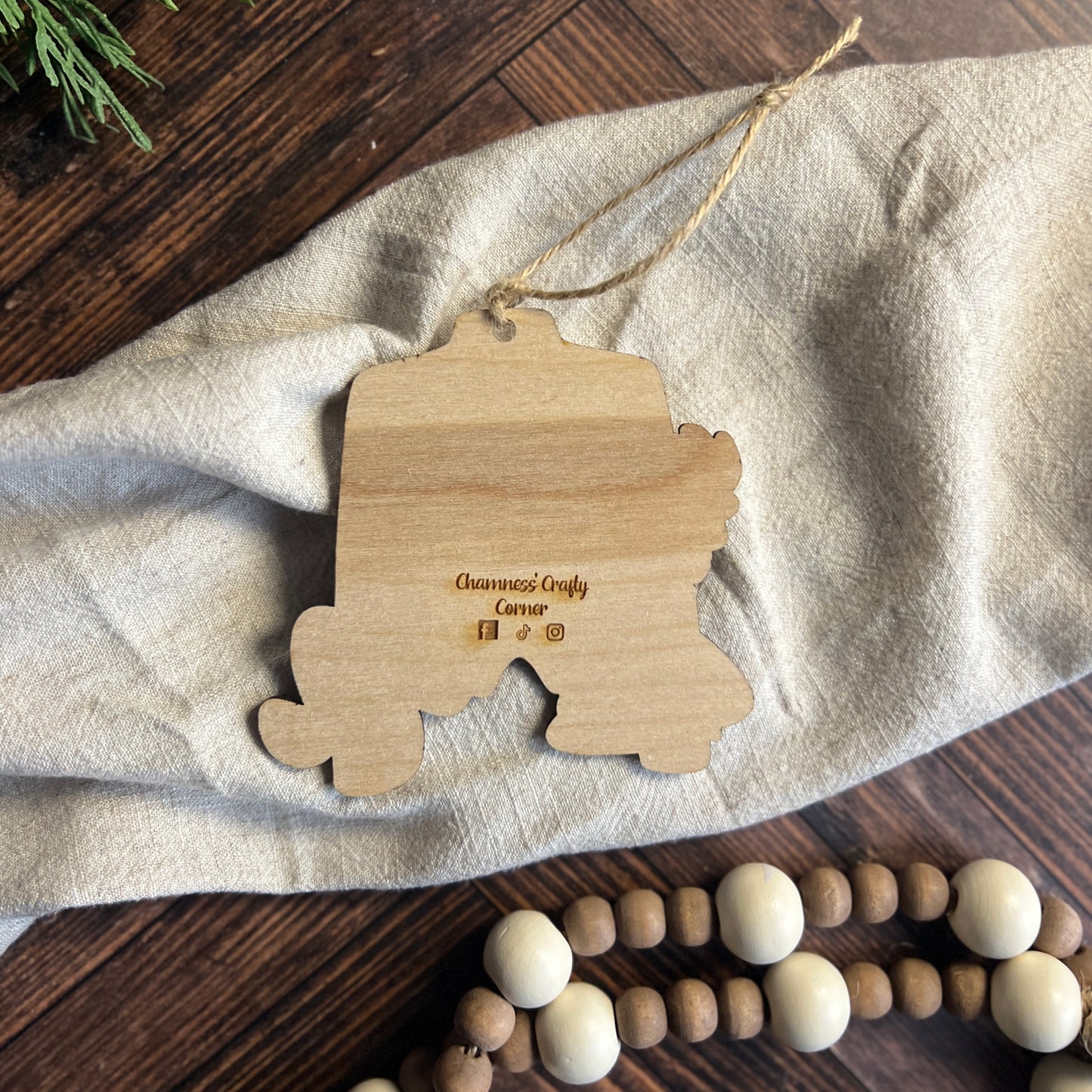 Personalized Marimba Ornament
