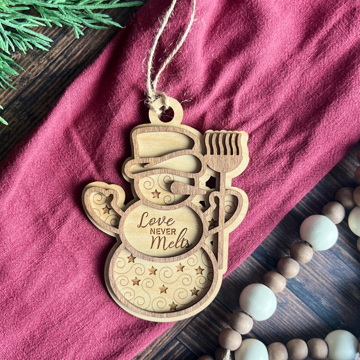 Snowman Christmas Ornament