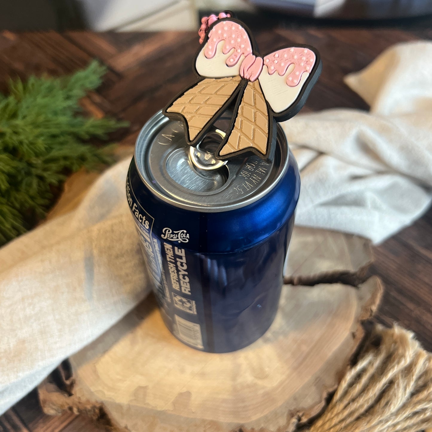 Ice Cream Bow Soda Can Opener