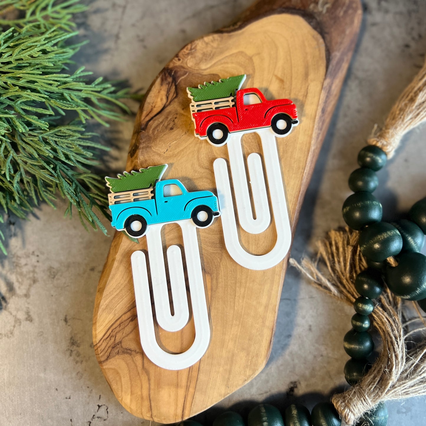 Christmas Bookmarks 3D Printed