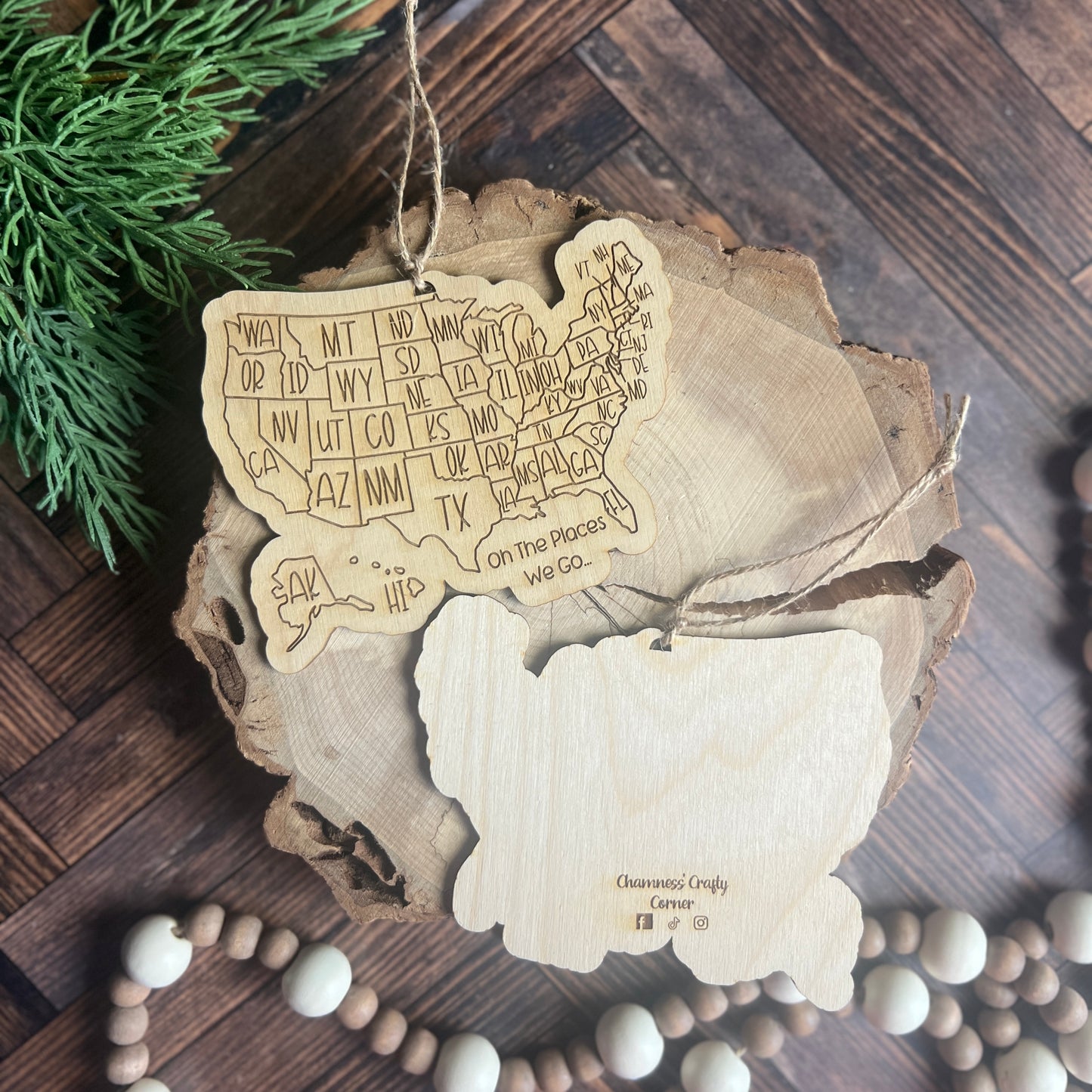 Oh The Places We Ornament