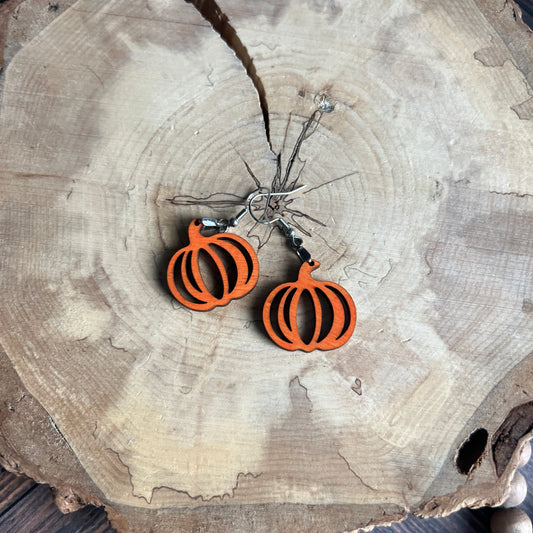 Pumpkin Earrings
