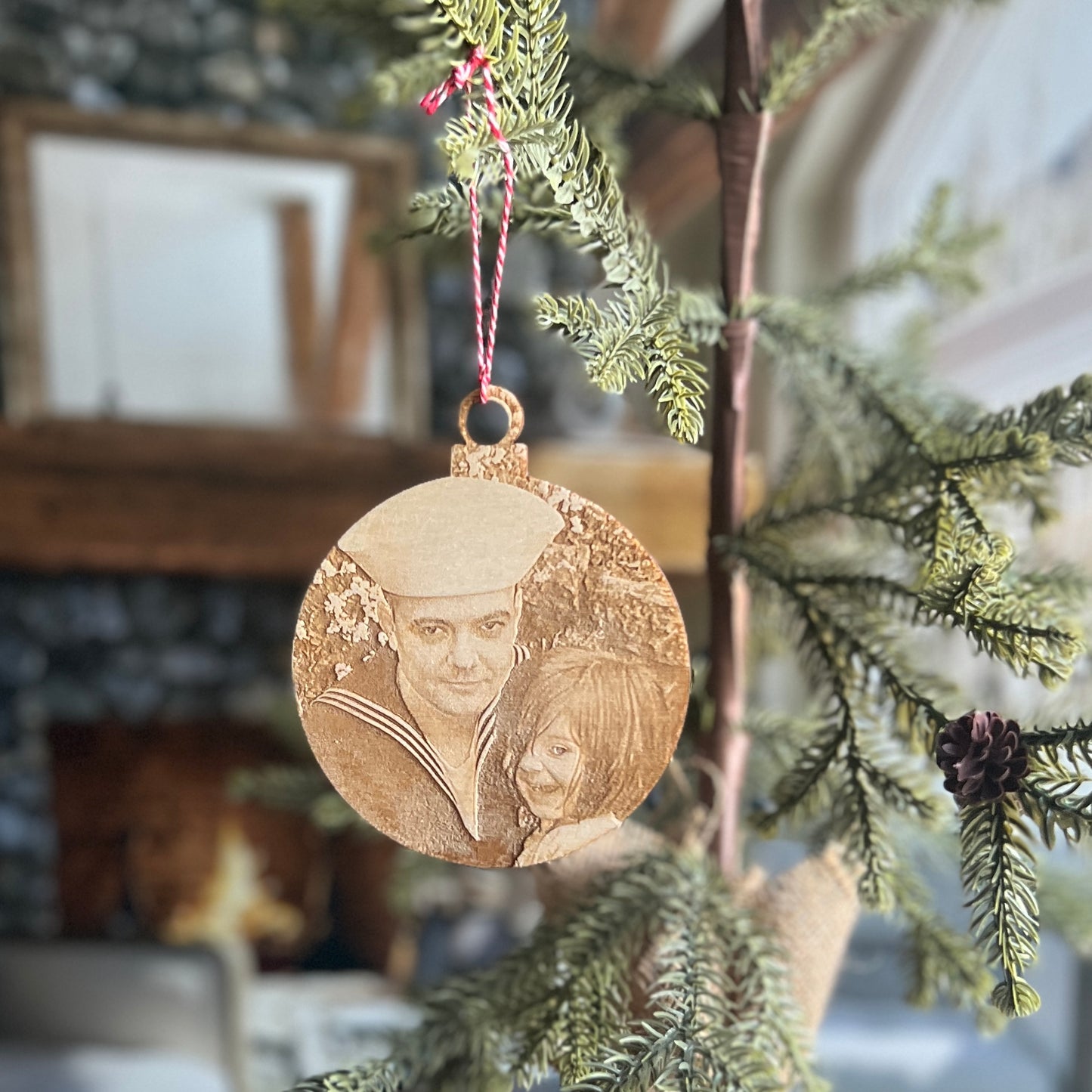 Photo Engraved Ornament