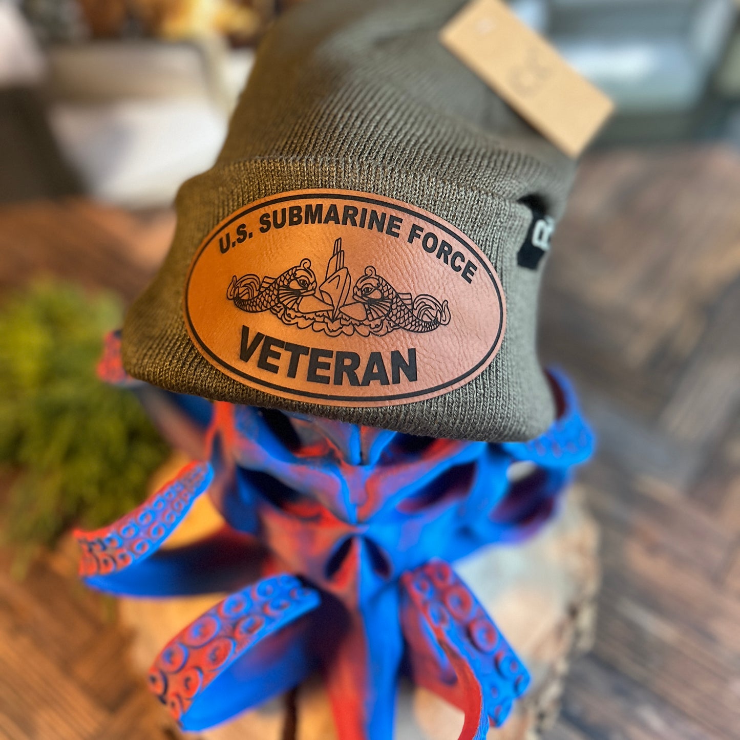 U.S. Submarine Force Veteran Olive Beanie