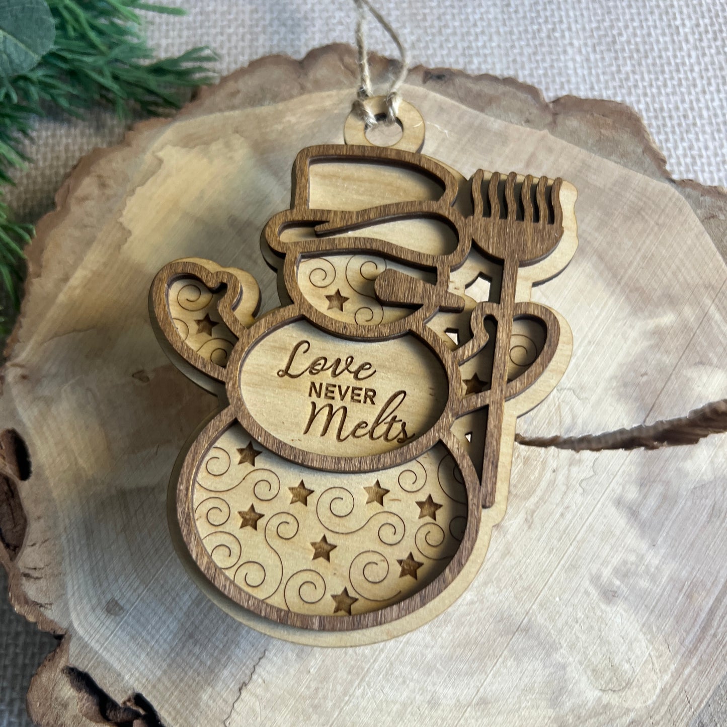 Snowman Christmas Ornament