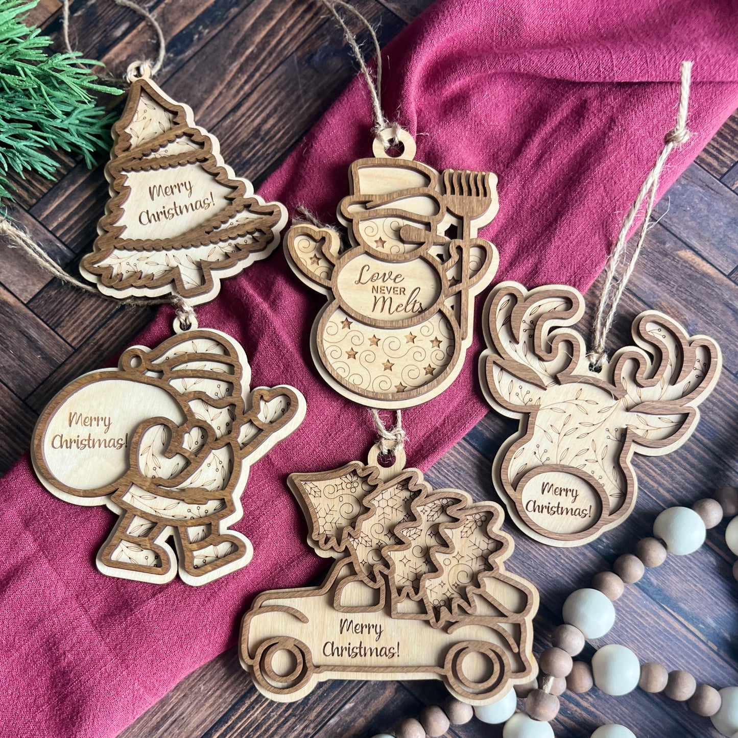 Reindeer Christmas Ornament