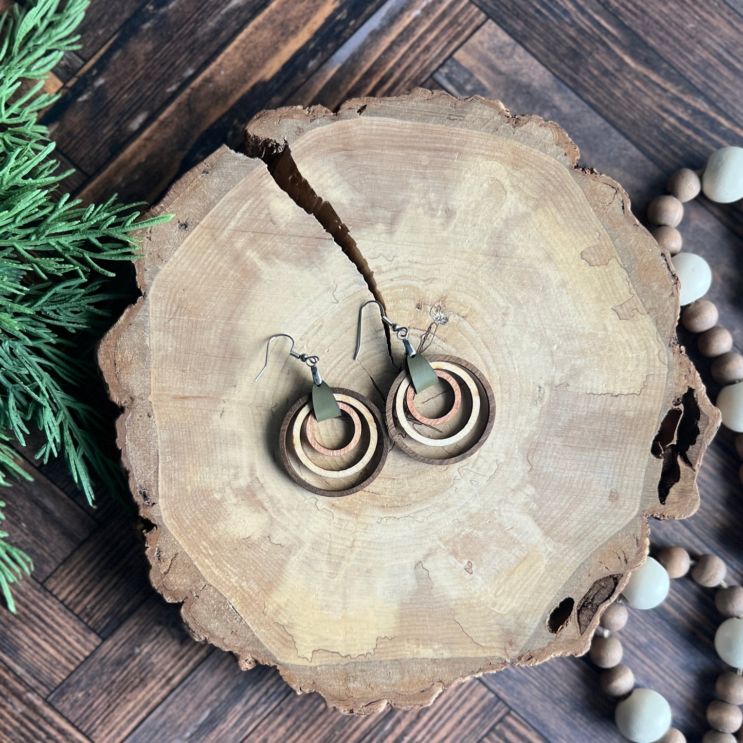 Nested Circle Earrings