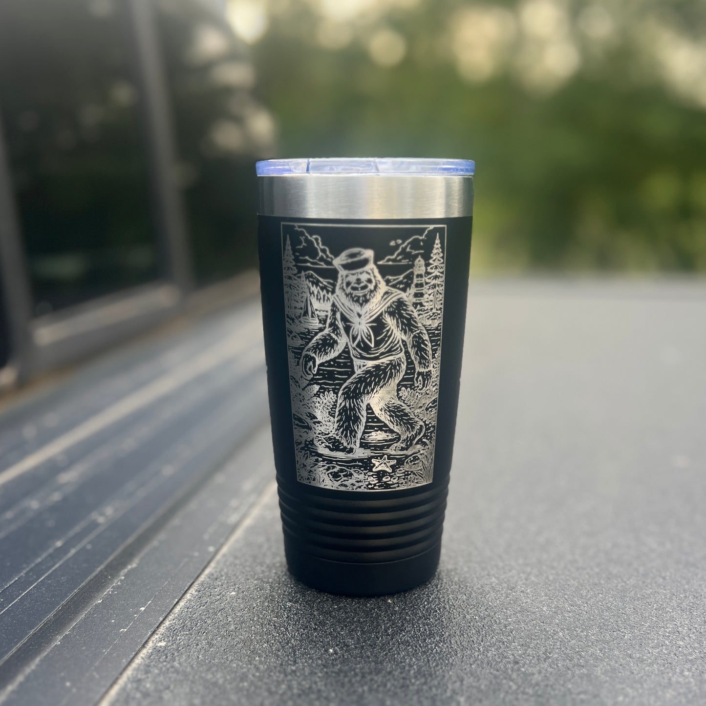 Bigfoot Sailor Tumbler