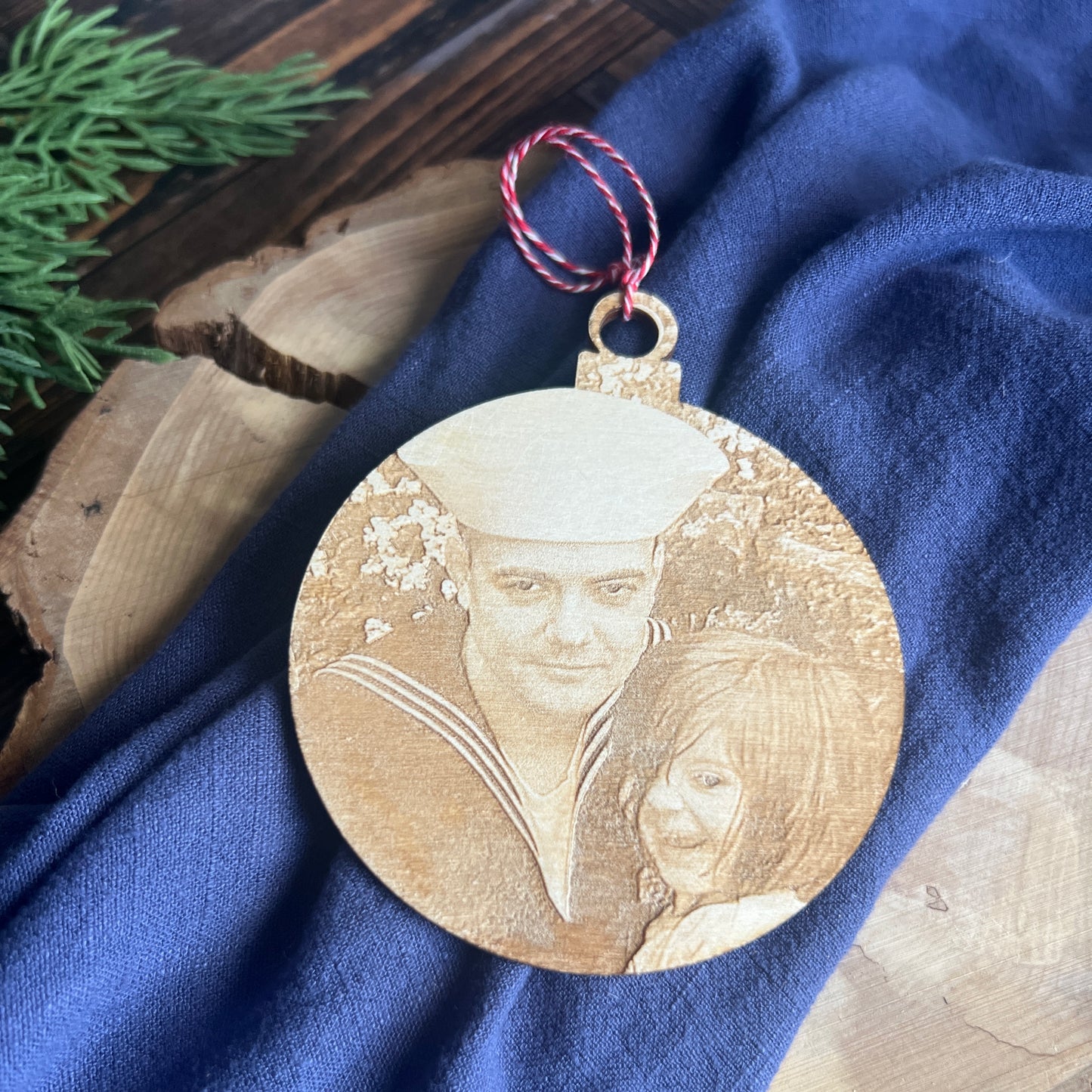 Photo Engraved Ornament