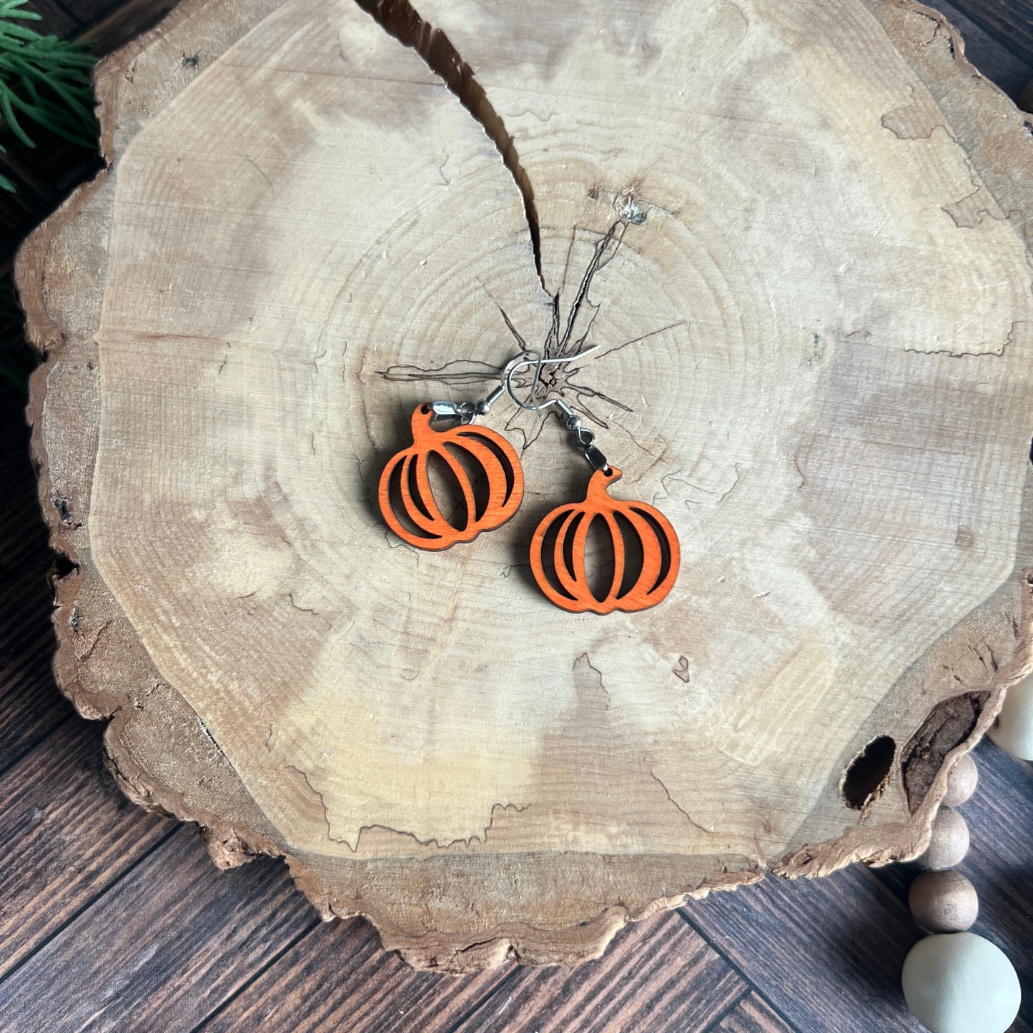 Pumpkin Earrings