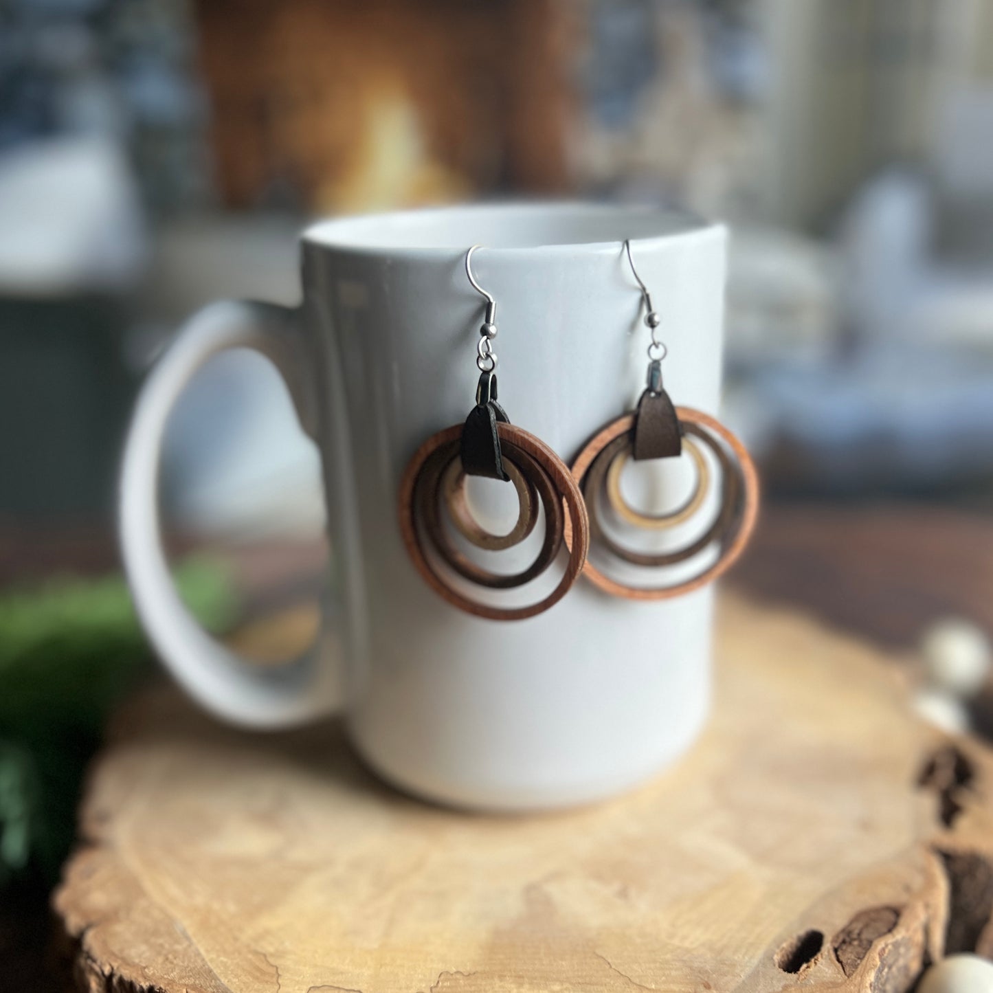 Nested Circle Earrings