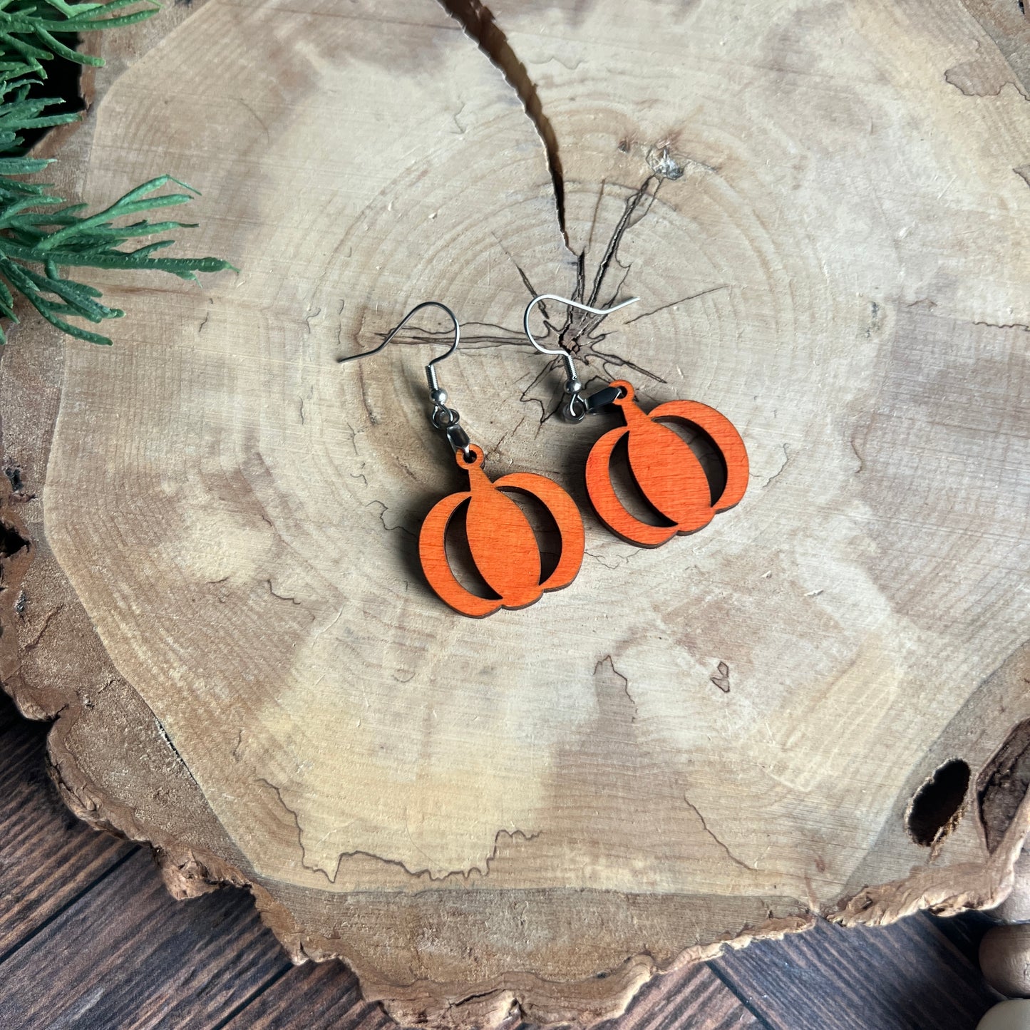 Pumpkin Earrings