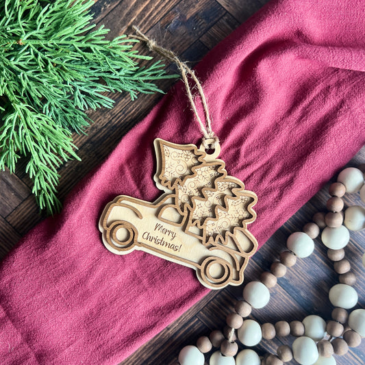 Old Truck Christmas Ornament