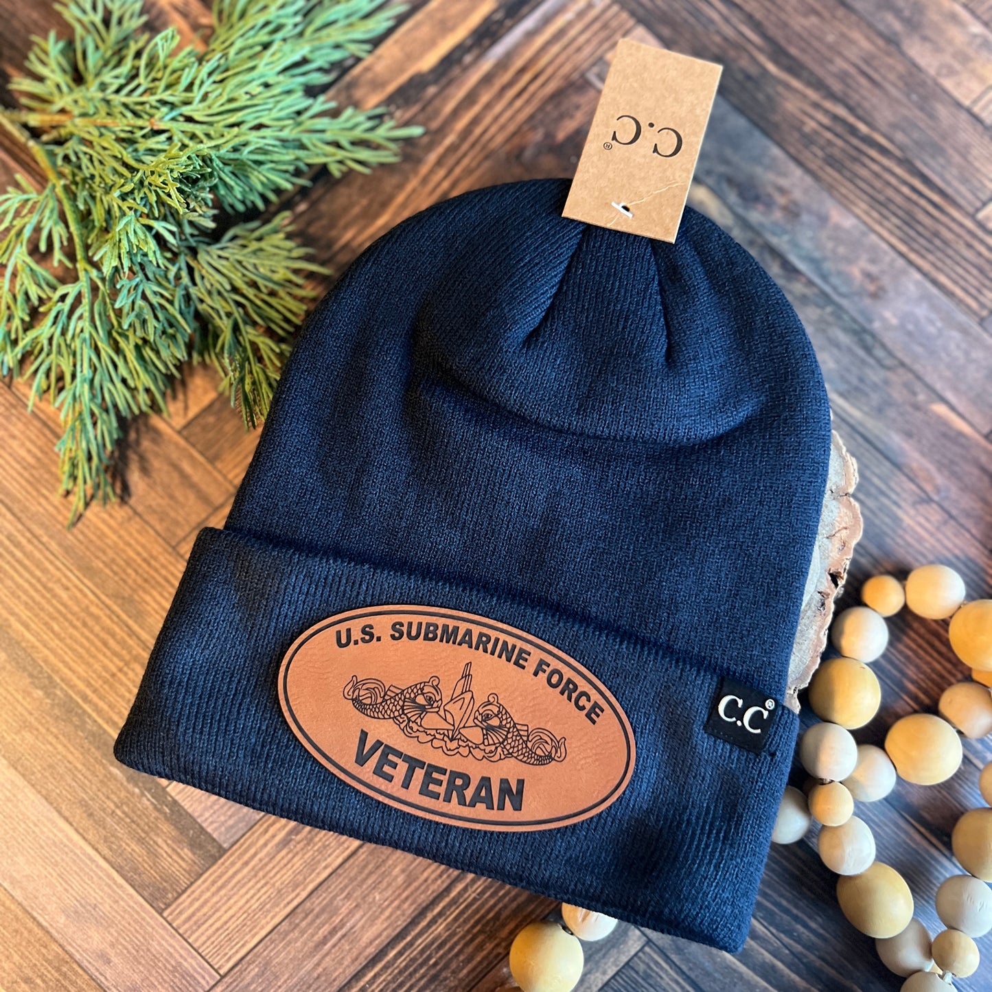 U.S. Submarine Force Veteran Navy Beanie