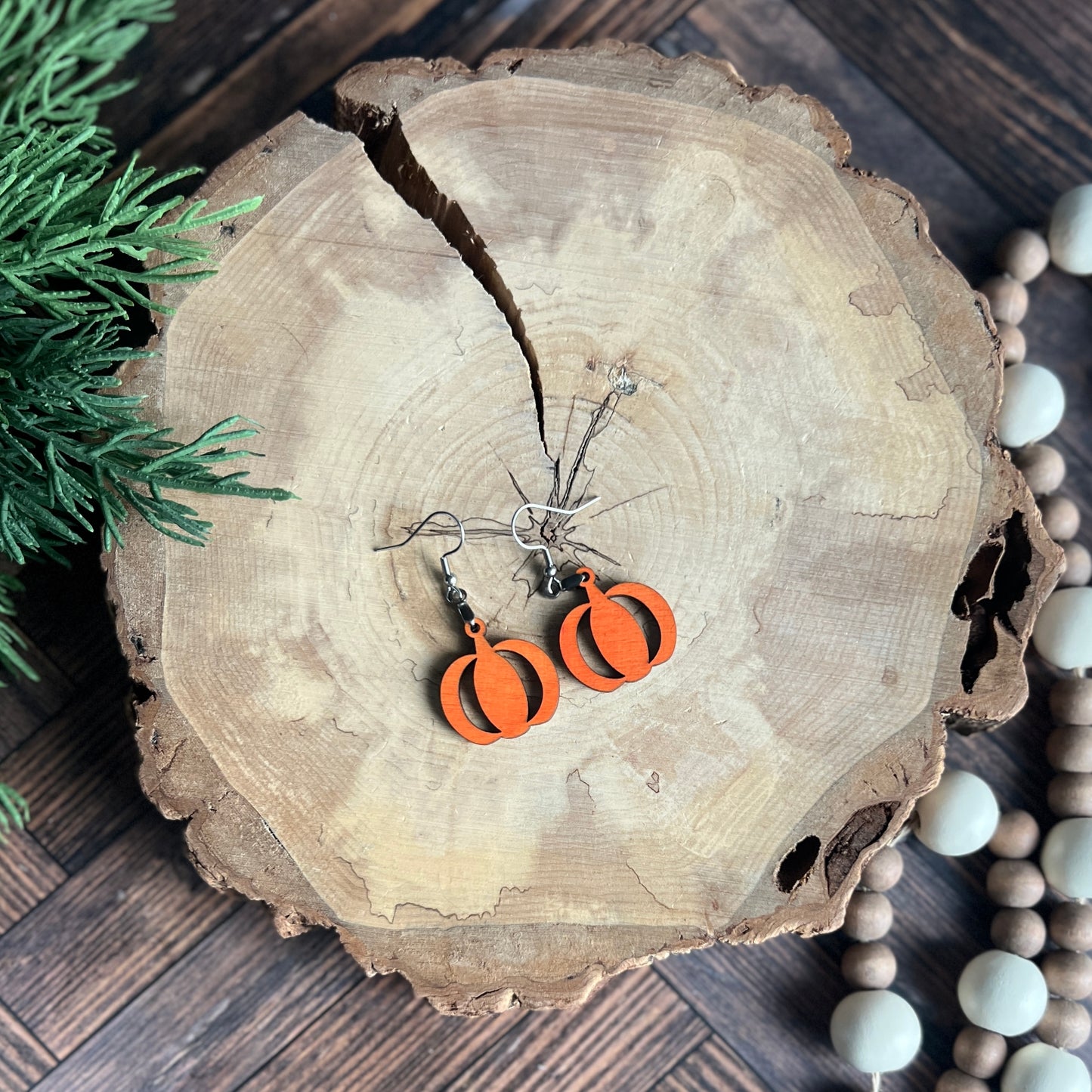 Pumpkin Earrings