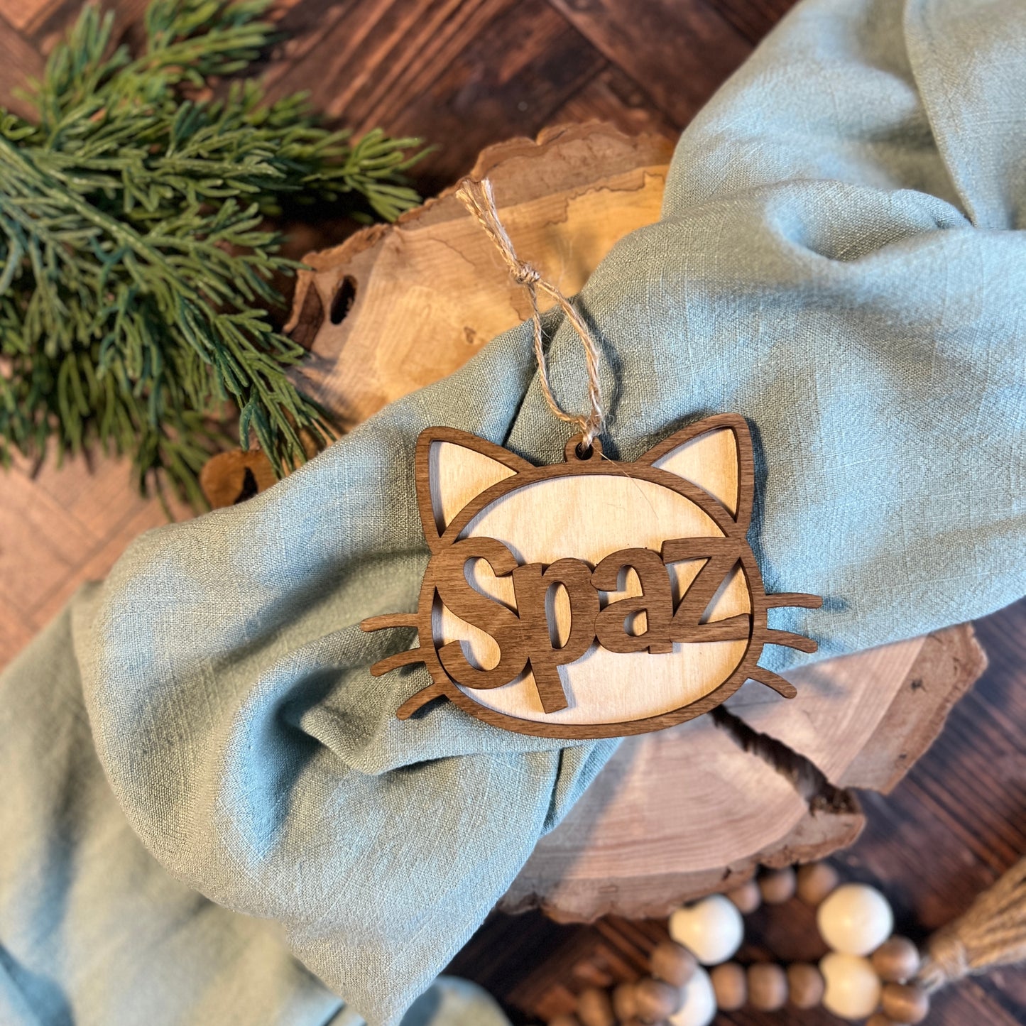 Kitty Personalized Ornament