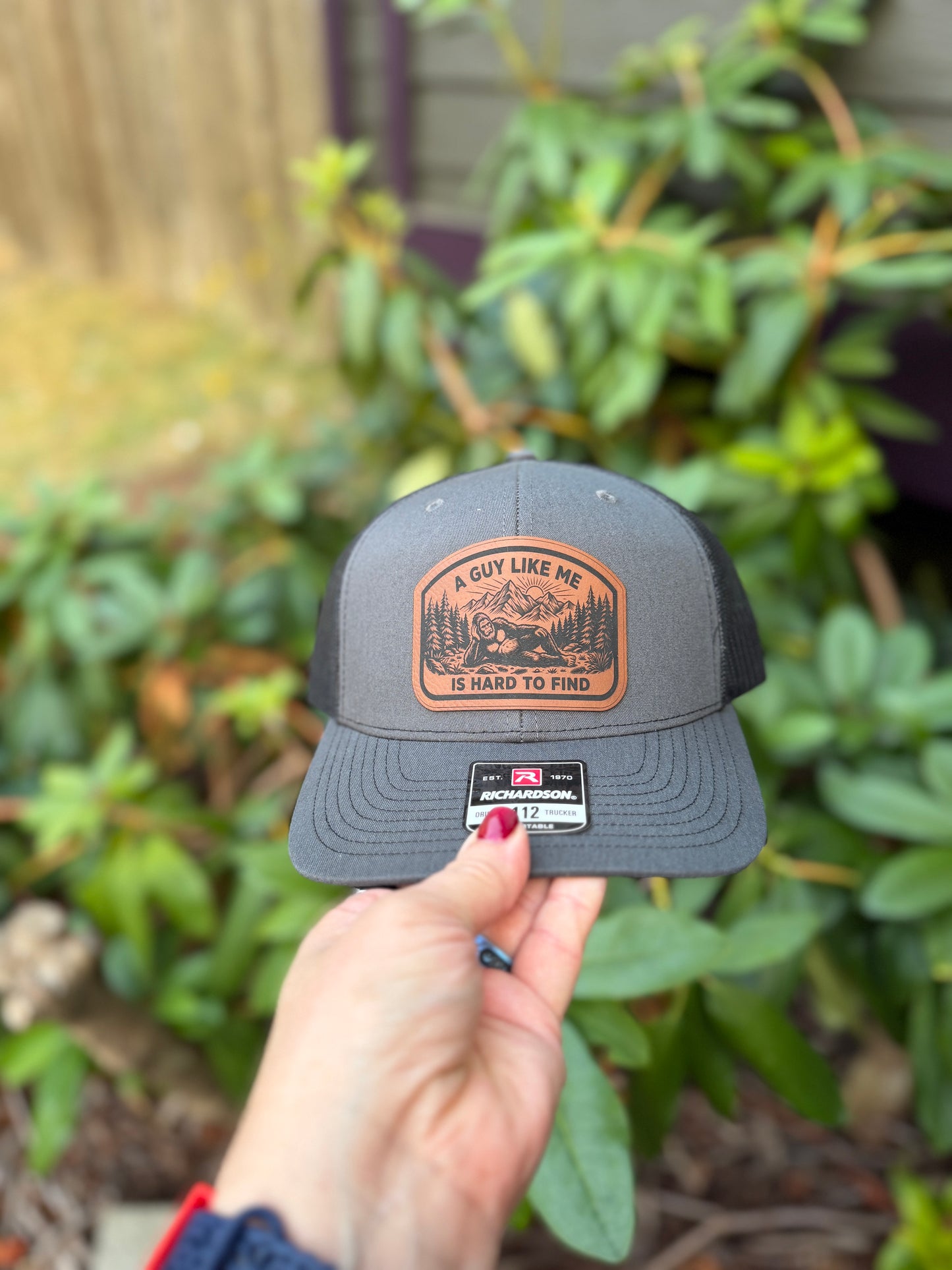 A Guy Like Me Is Hard To Find Richardson 112 Trucker Hat