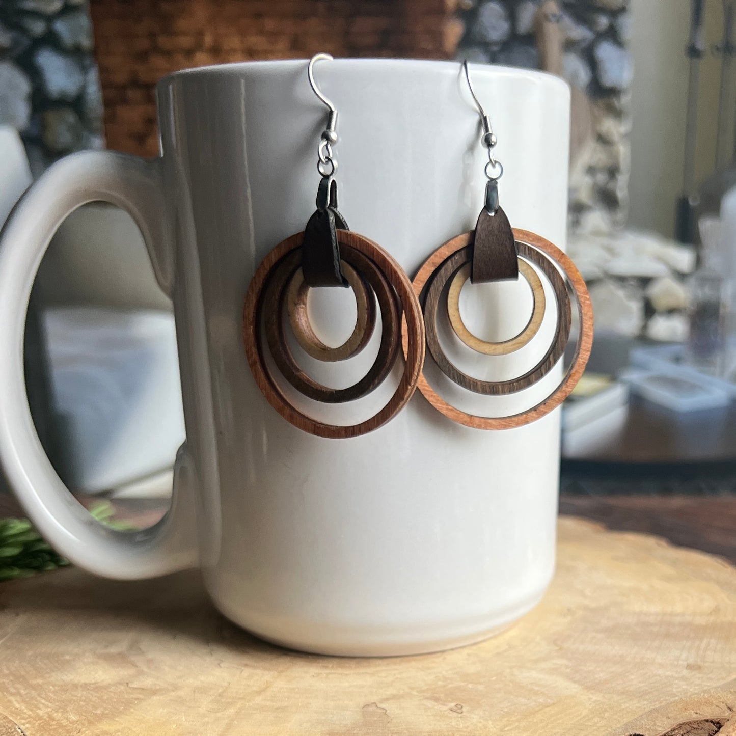 Nested Circle Earrings