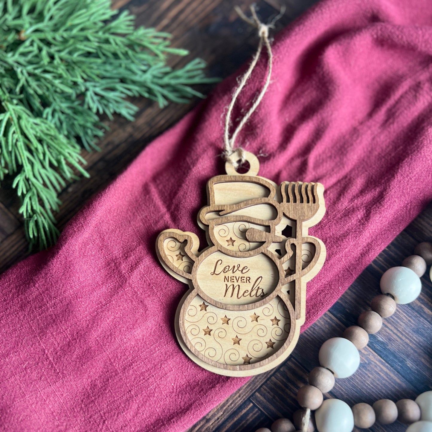 Snowman Christmas Ornament