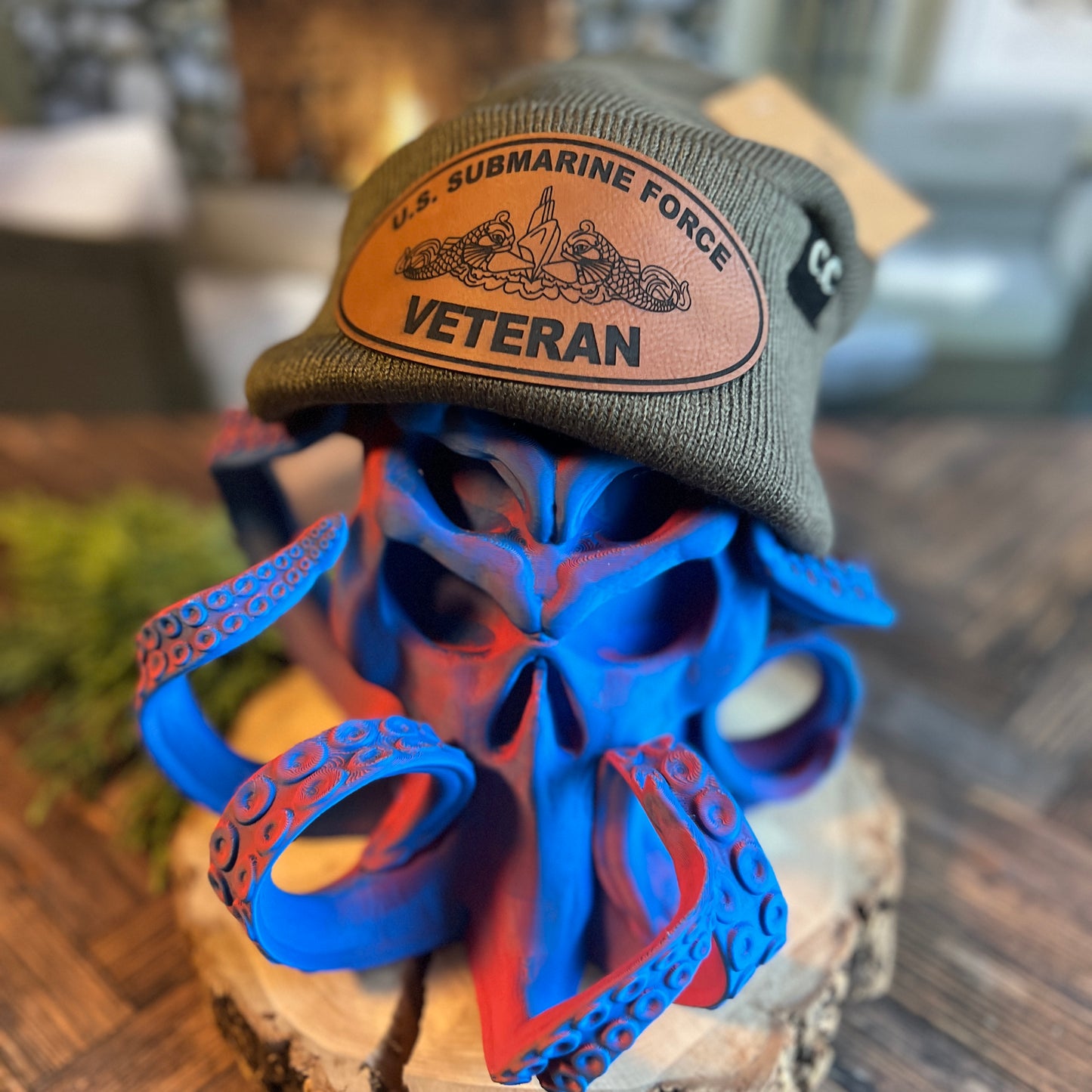 U.S. Submarine Force Veteran Olive Beanie