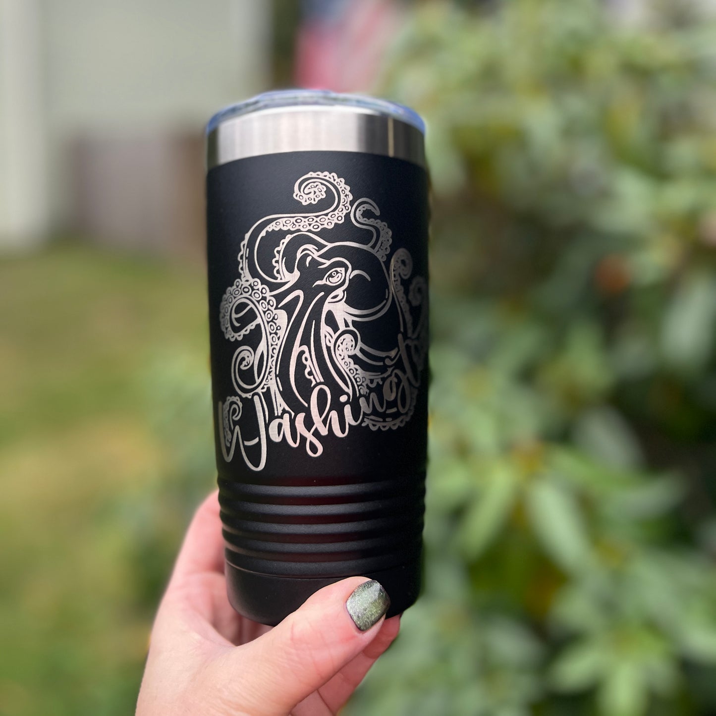 Kraken Washington Travel Coffee Tumbler