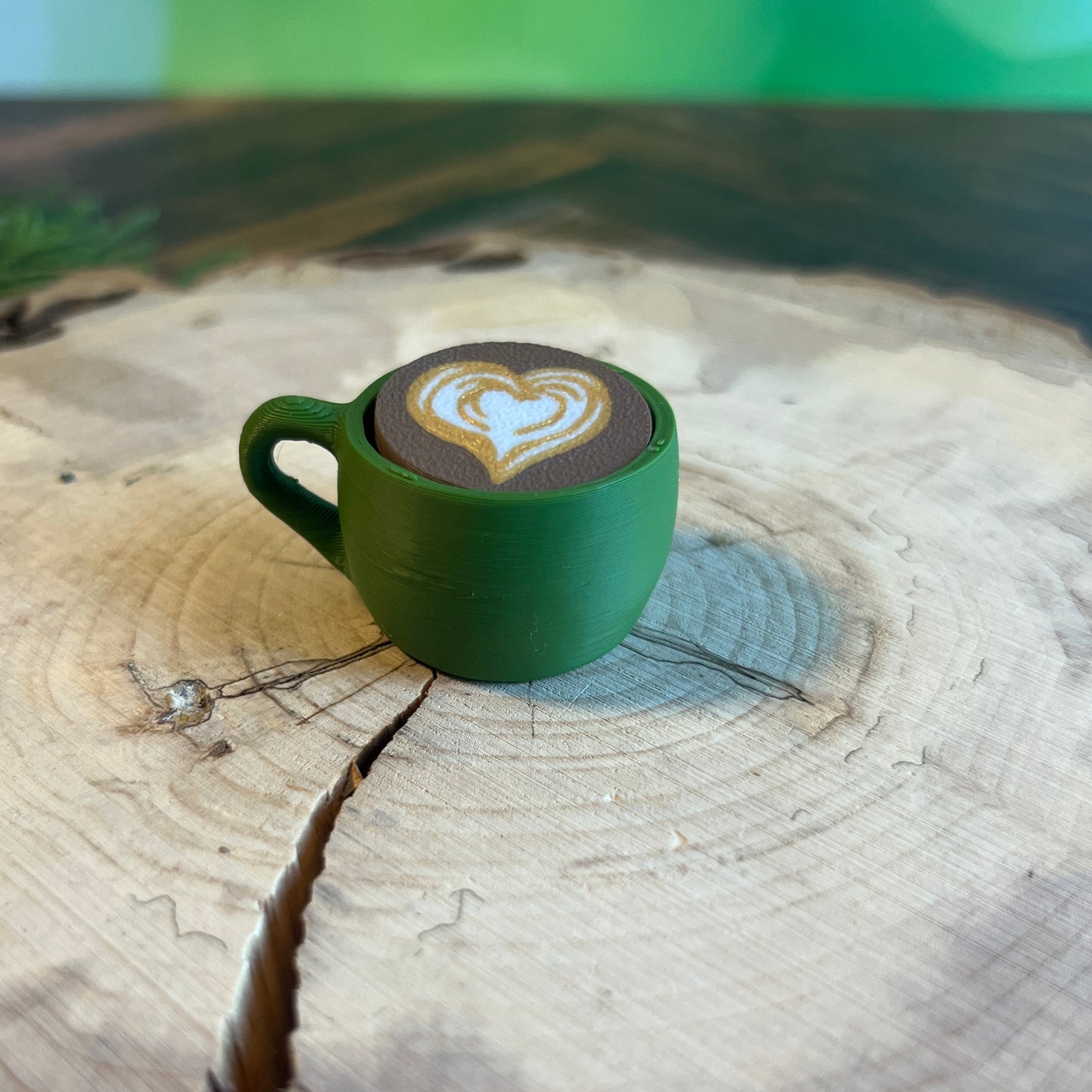 Latte Clickers 3D Printed