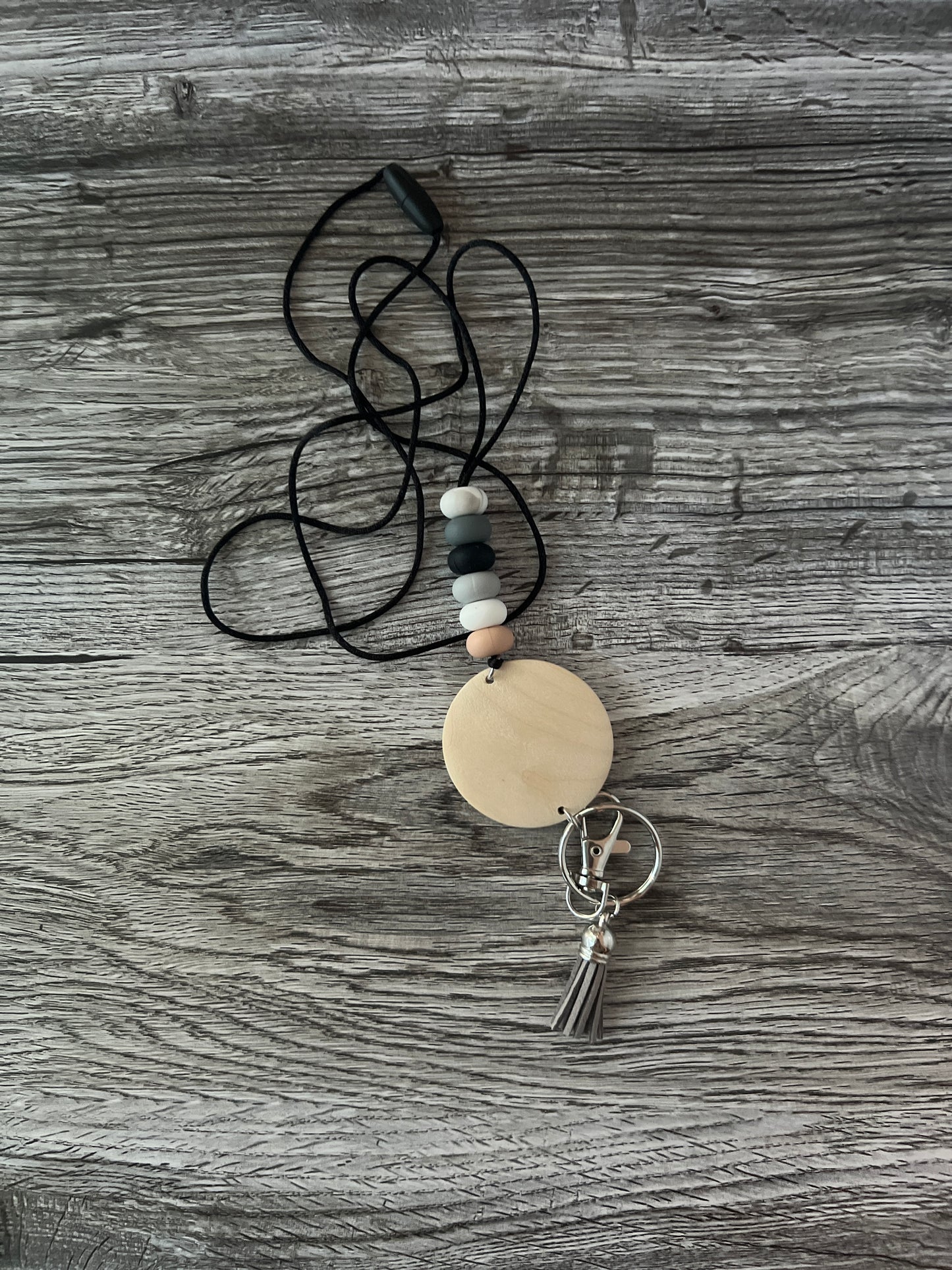 Personalized Beaded Lanyard for ID