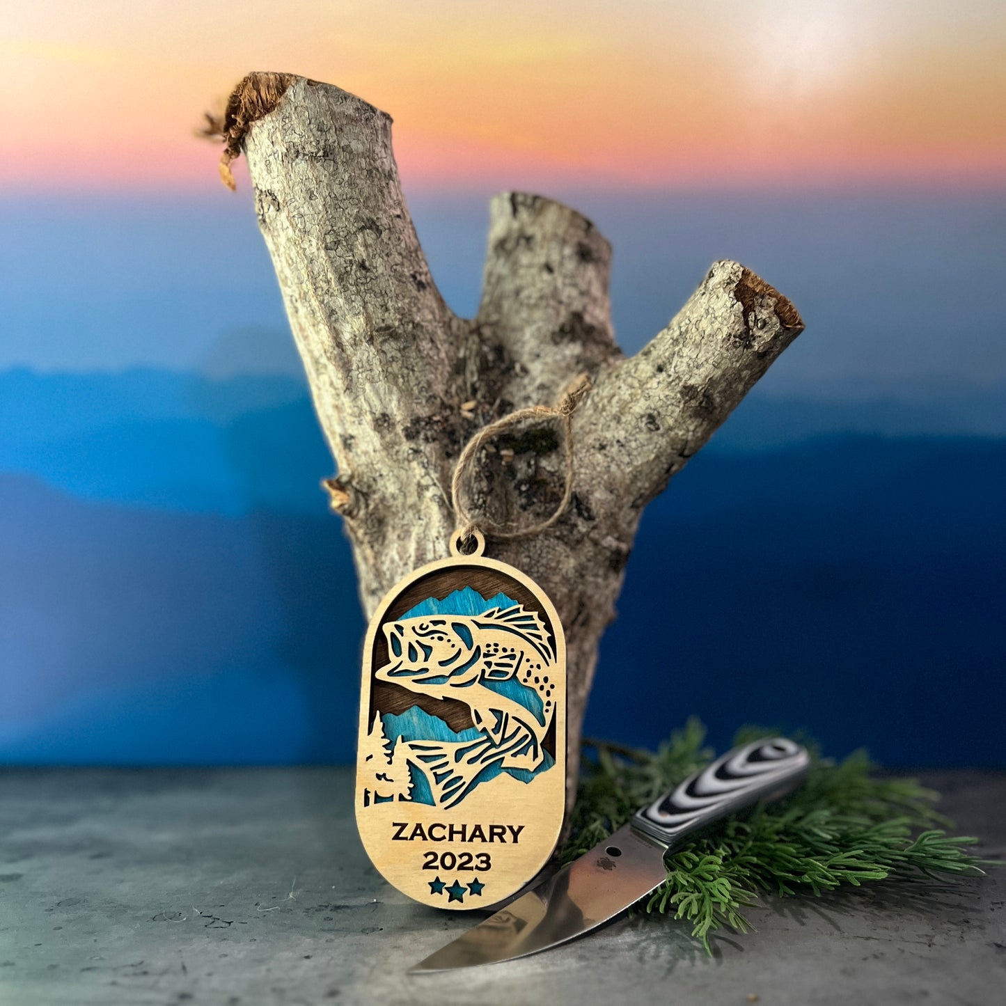 Fishing Ornament